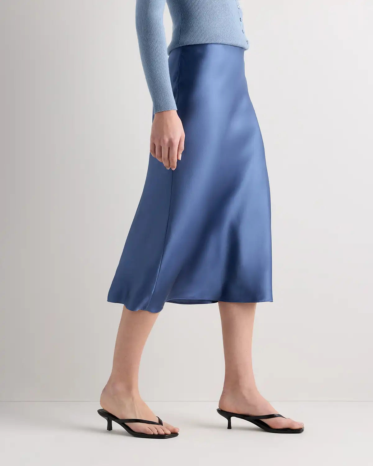 100% Washable Silk Skirt