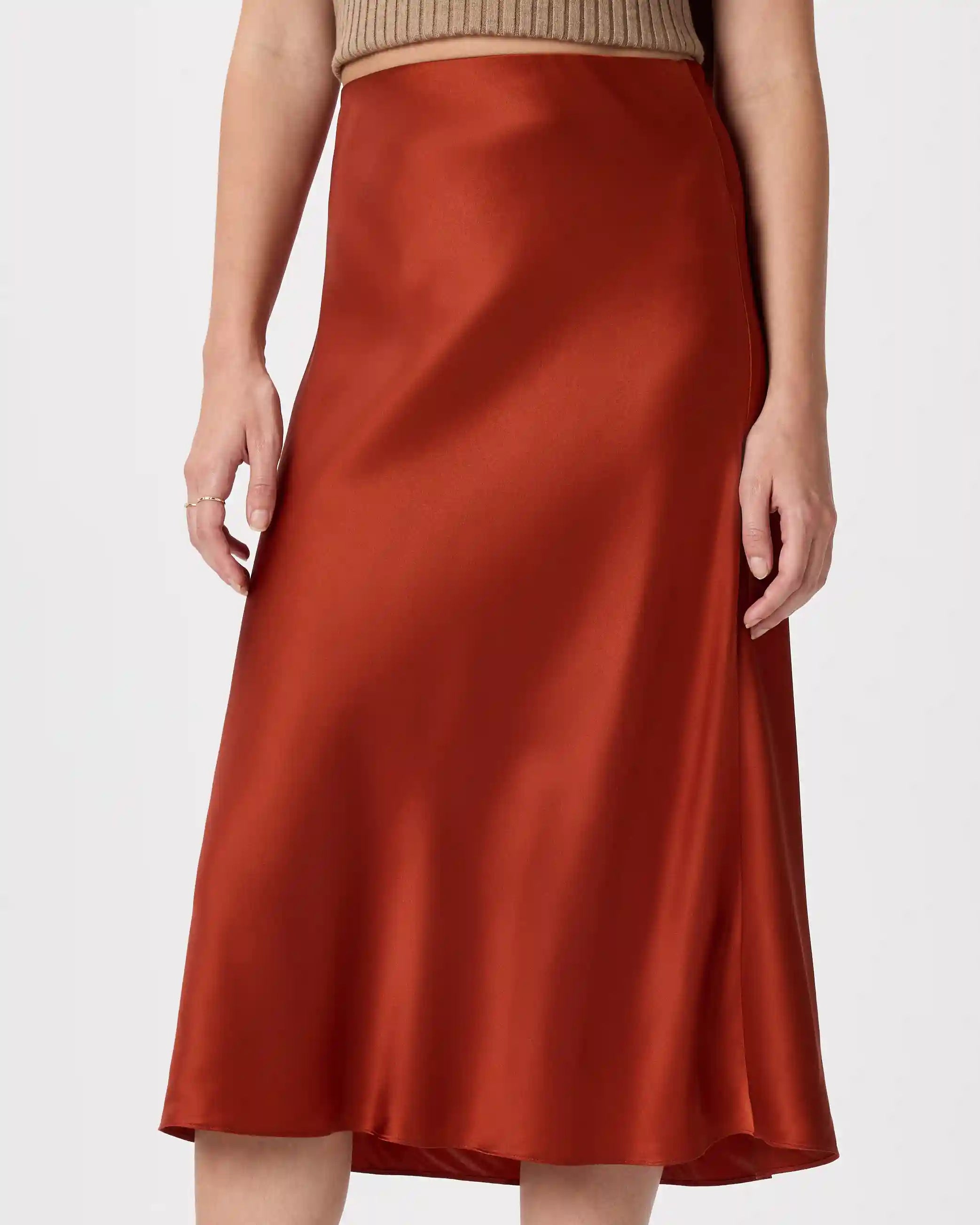 100% Washable Silk Skirt