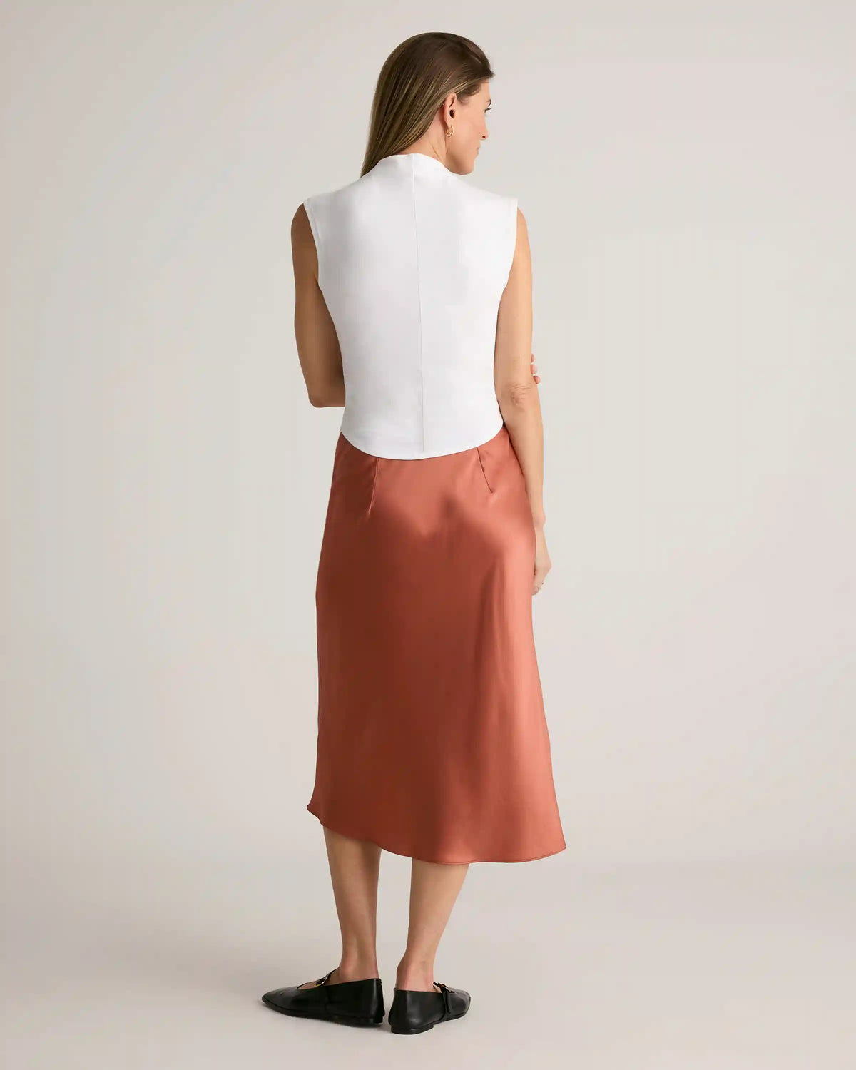 100% Washable Silk Skirt