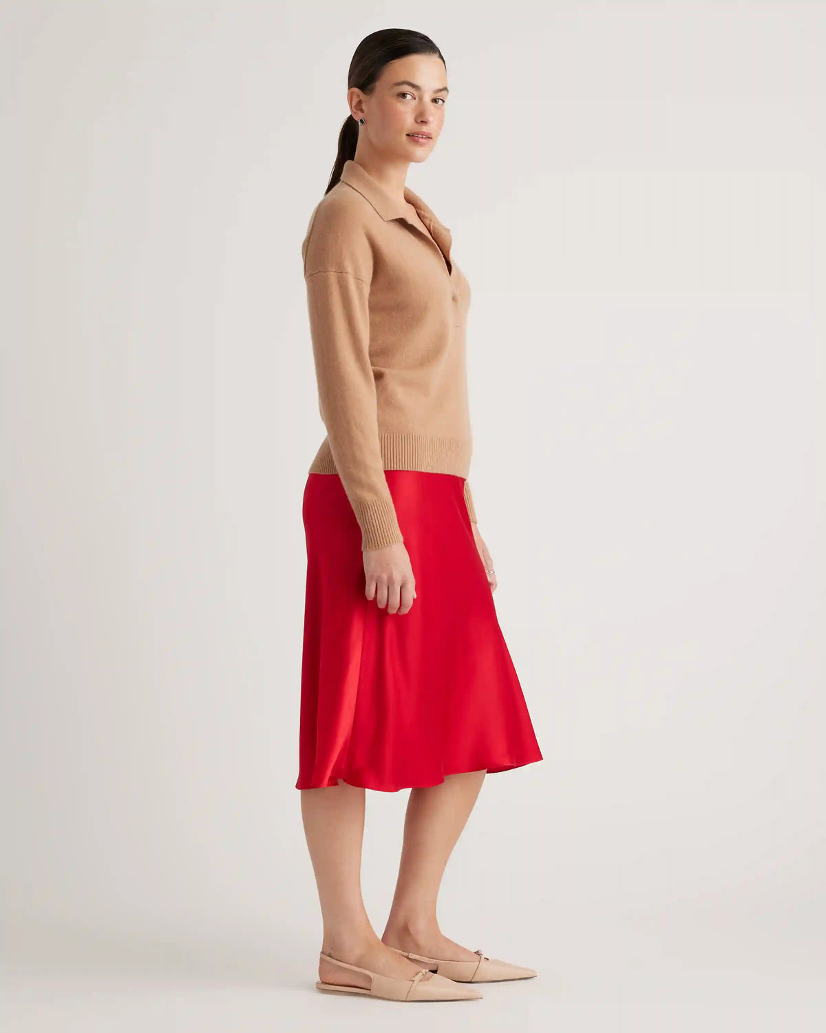 100% Washable Silk Skirt