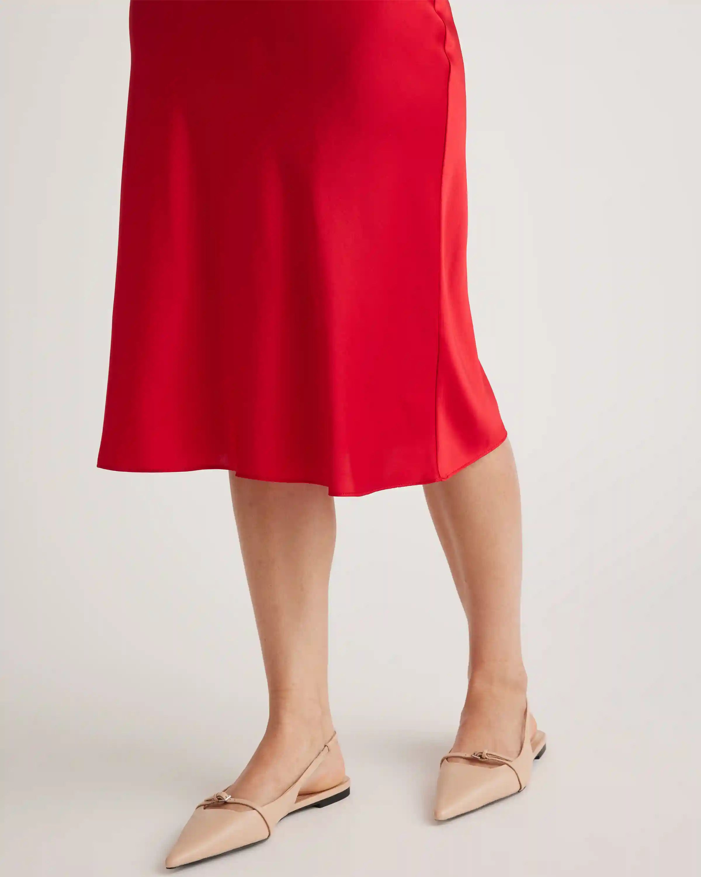 100% Washable Silk Skirt