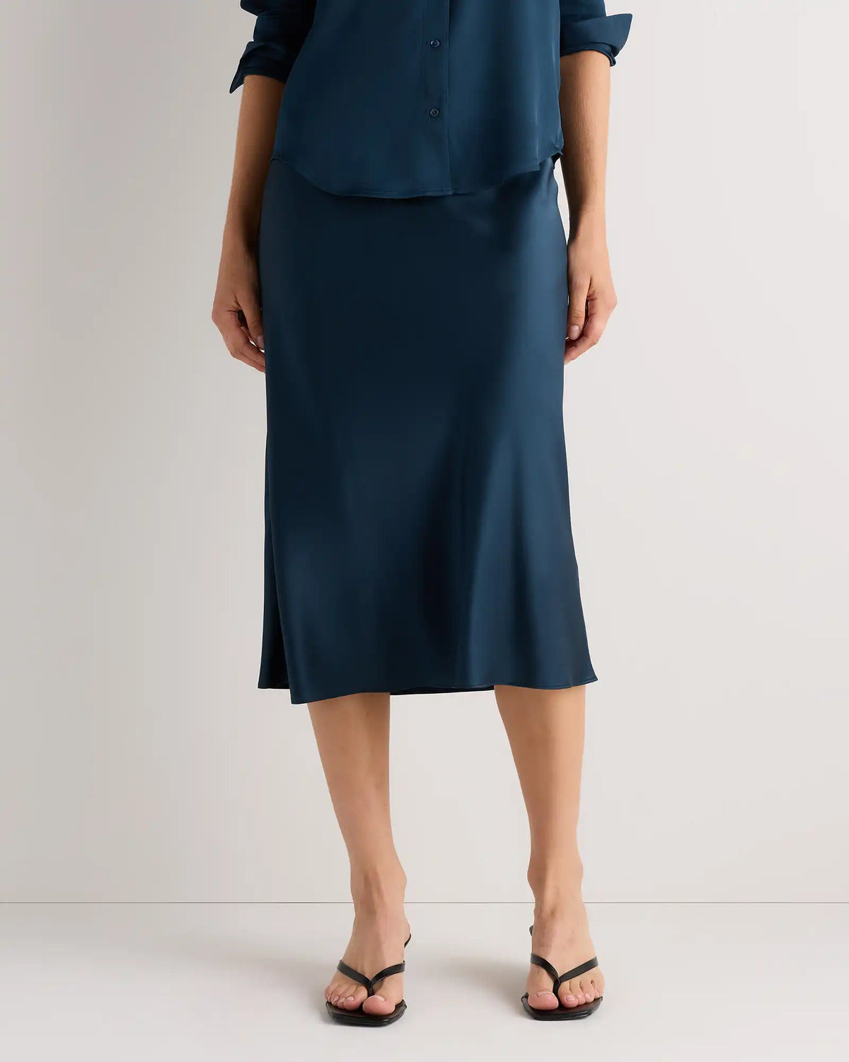 100% Washable Silk Skirt