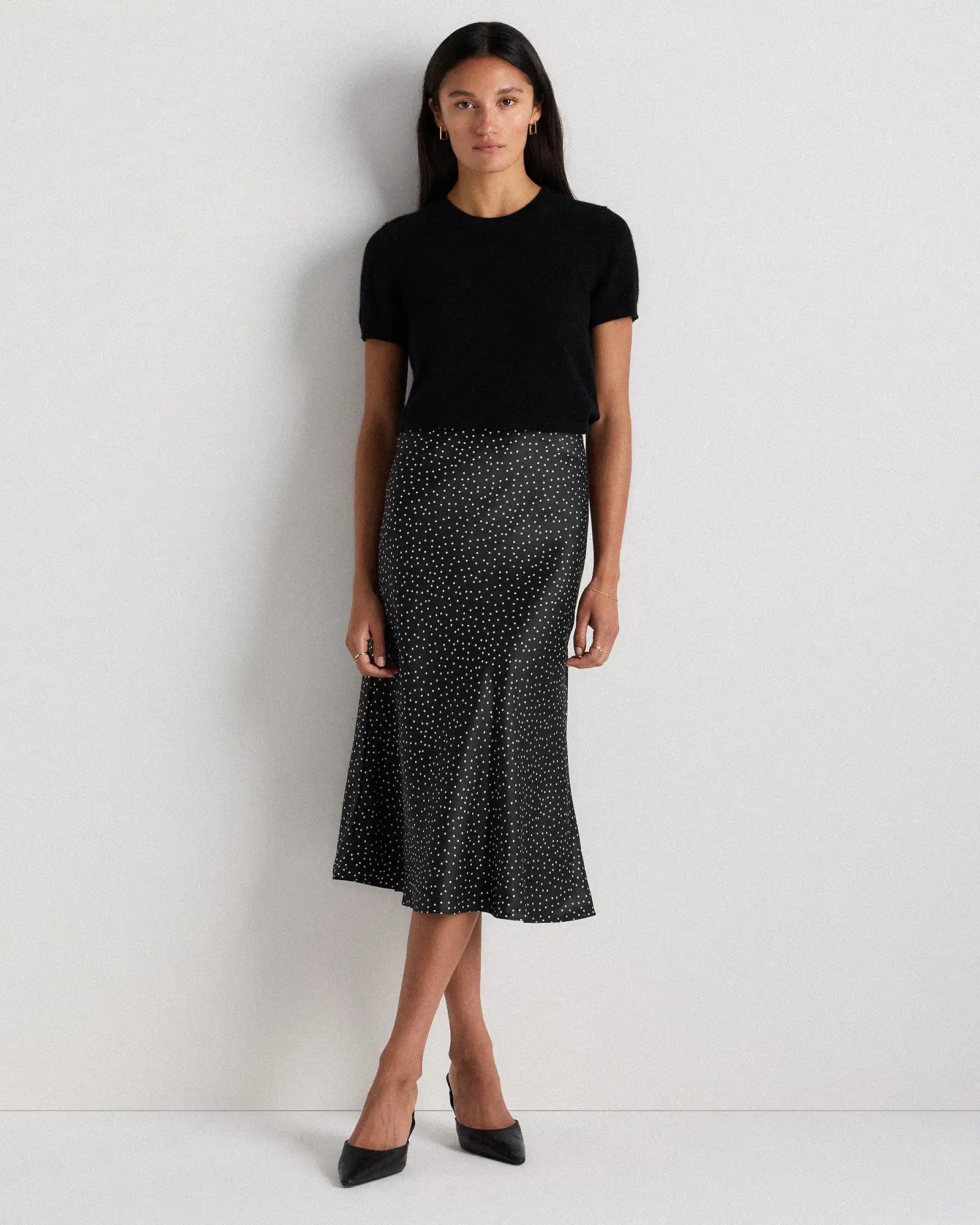 100% Washable Silk Skirt