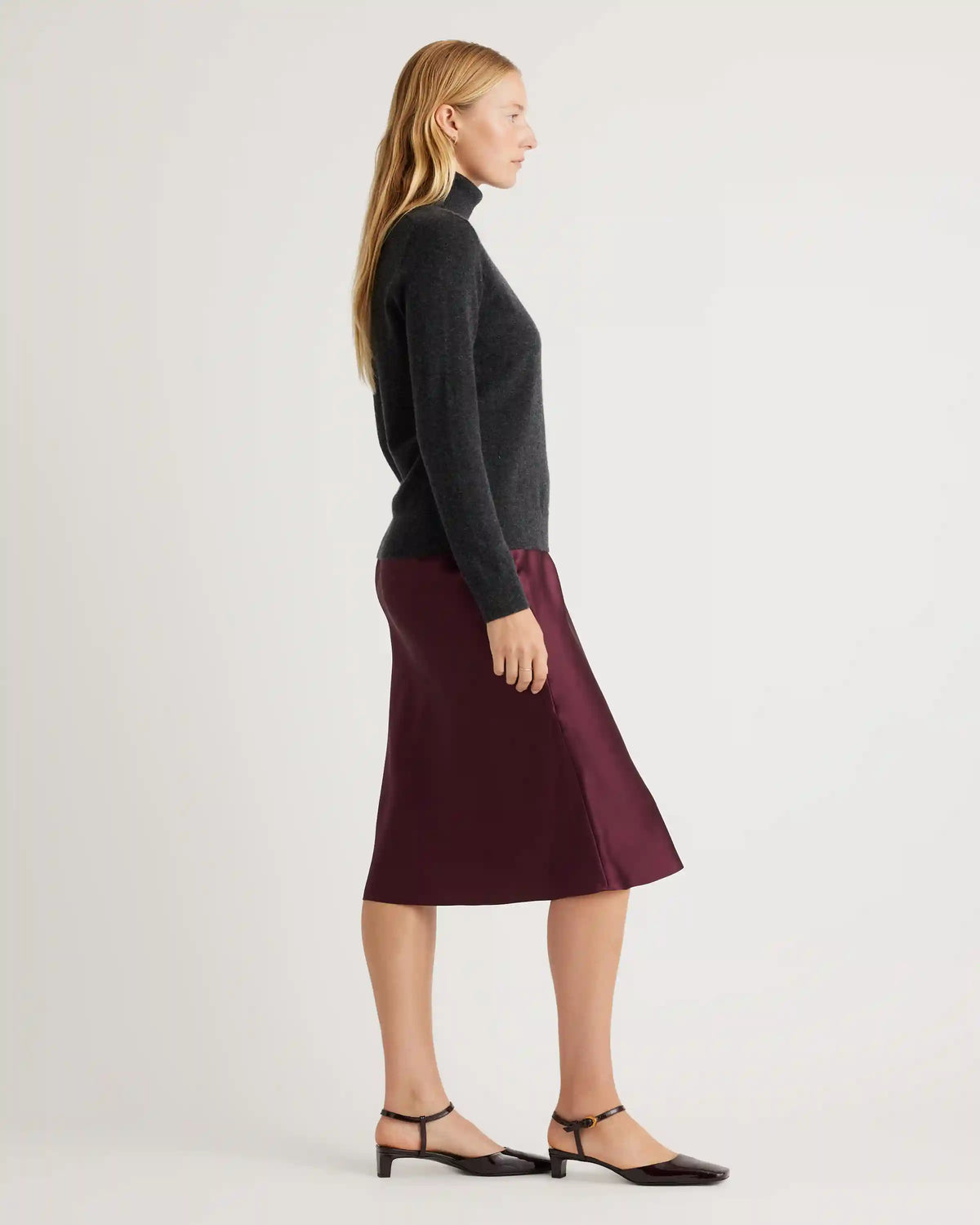 100% Washable Silk Skirt