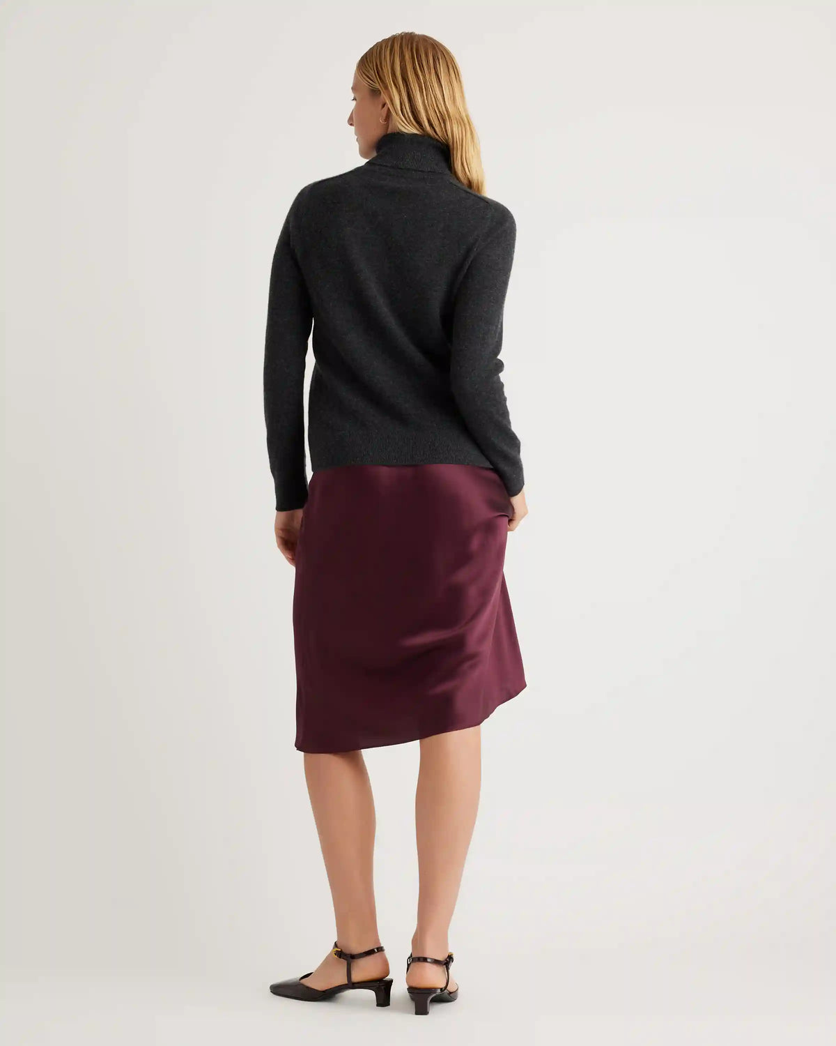 100% Washable Silk Skirt