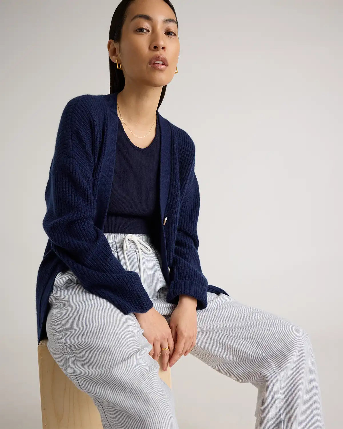 100% European Linen Wide Leg Pants