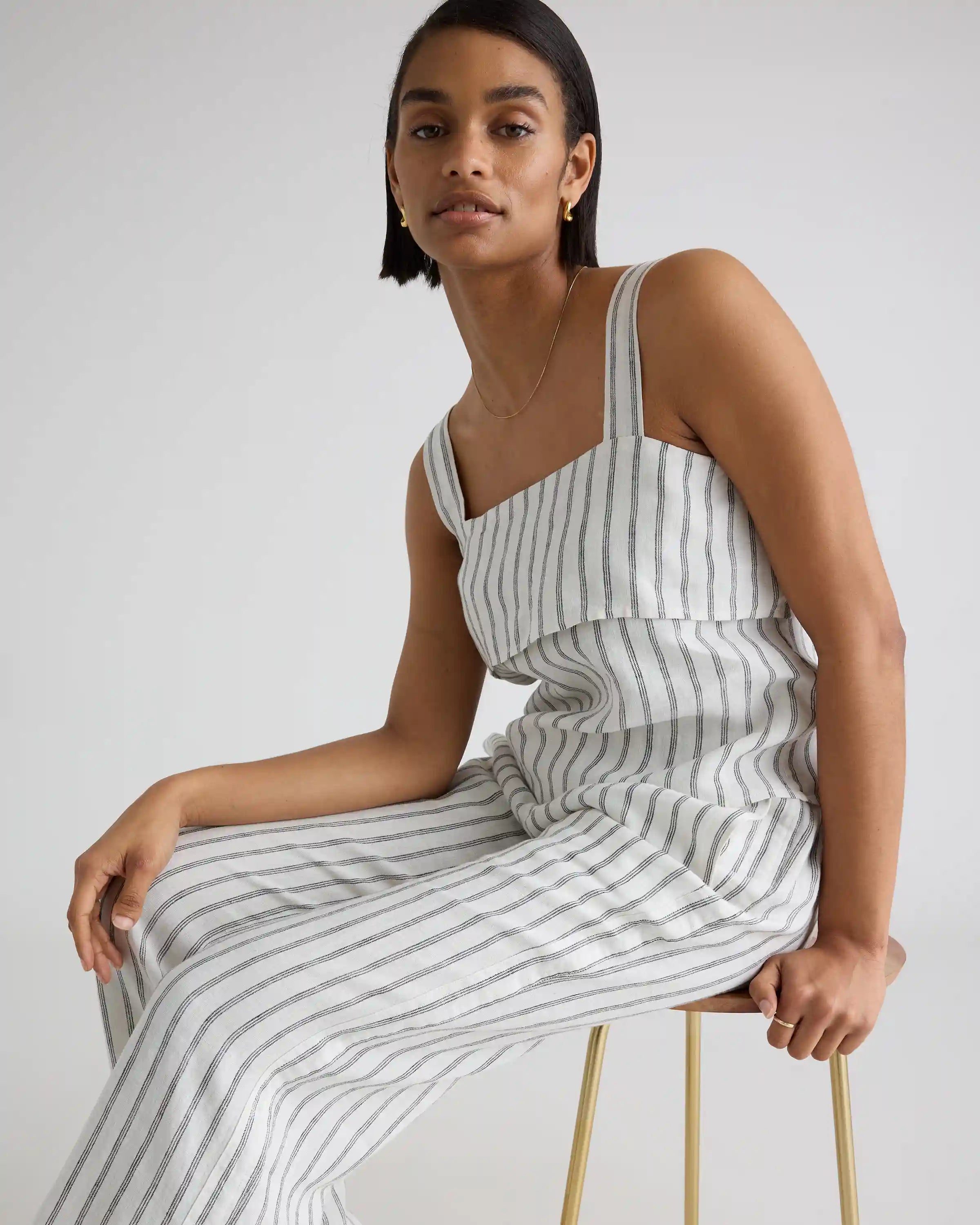 100% European Linen Wide Leg Pants