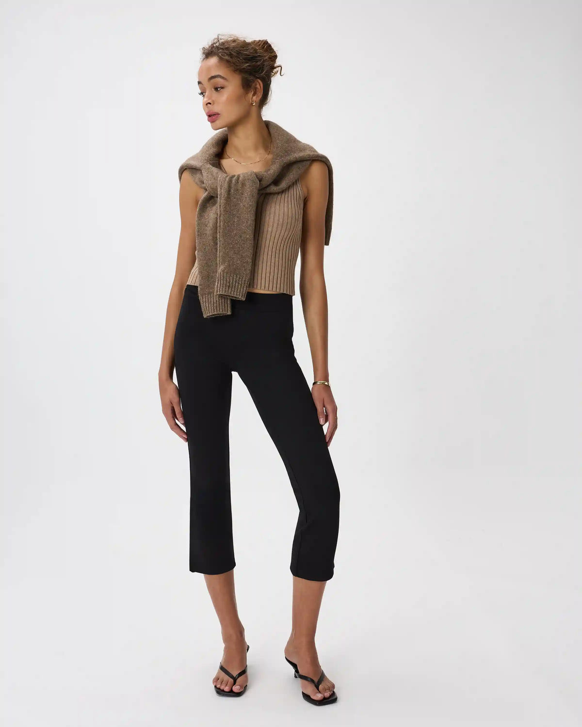 Ultra-Stretch Ponte Kick Flare Pants