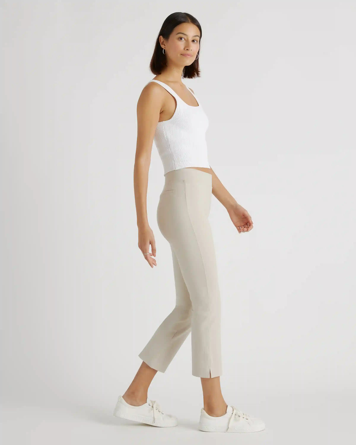 Ultra-Stretch Ponte Kick Flare Pants
