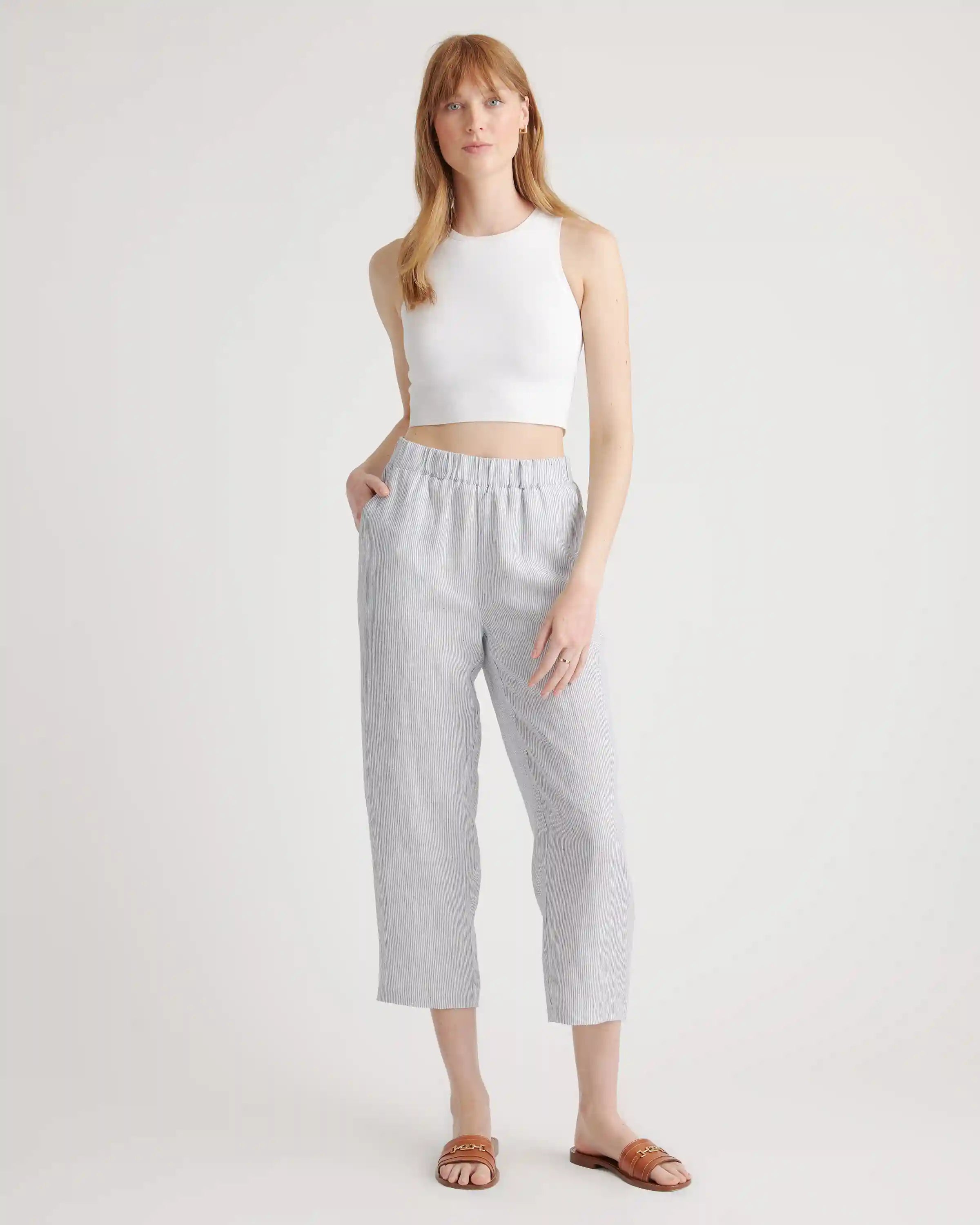 100% European Linen Pants