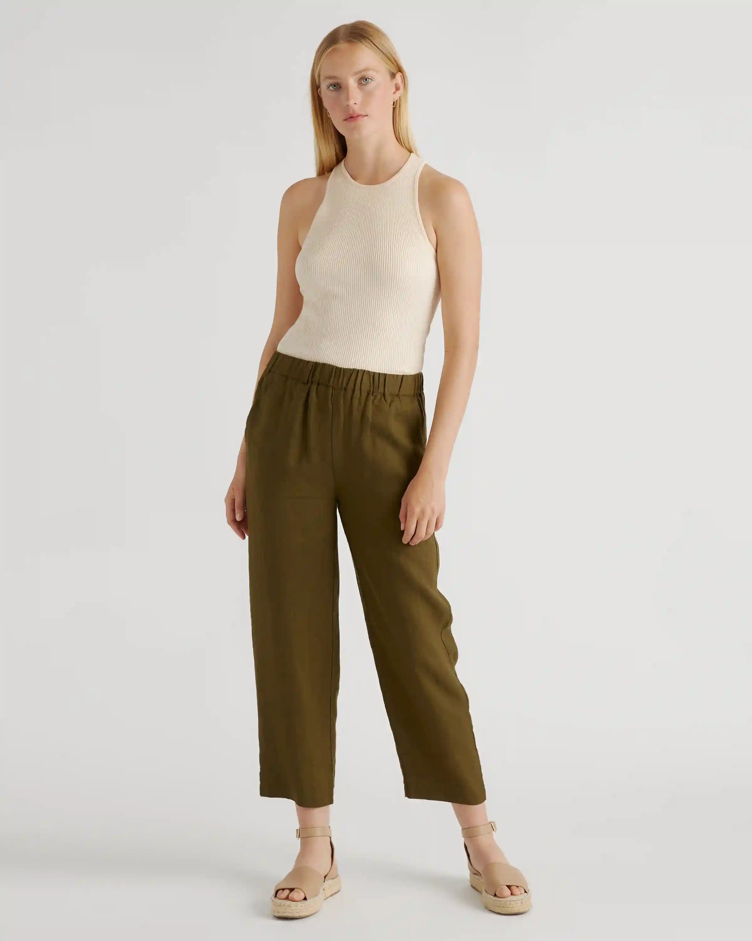 100% European Linen Pants