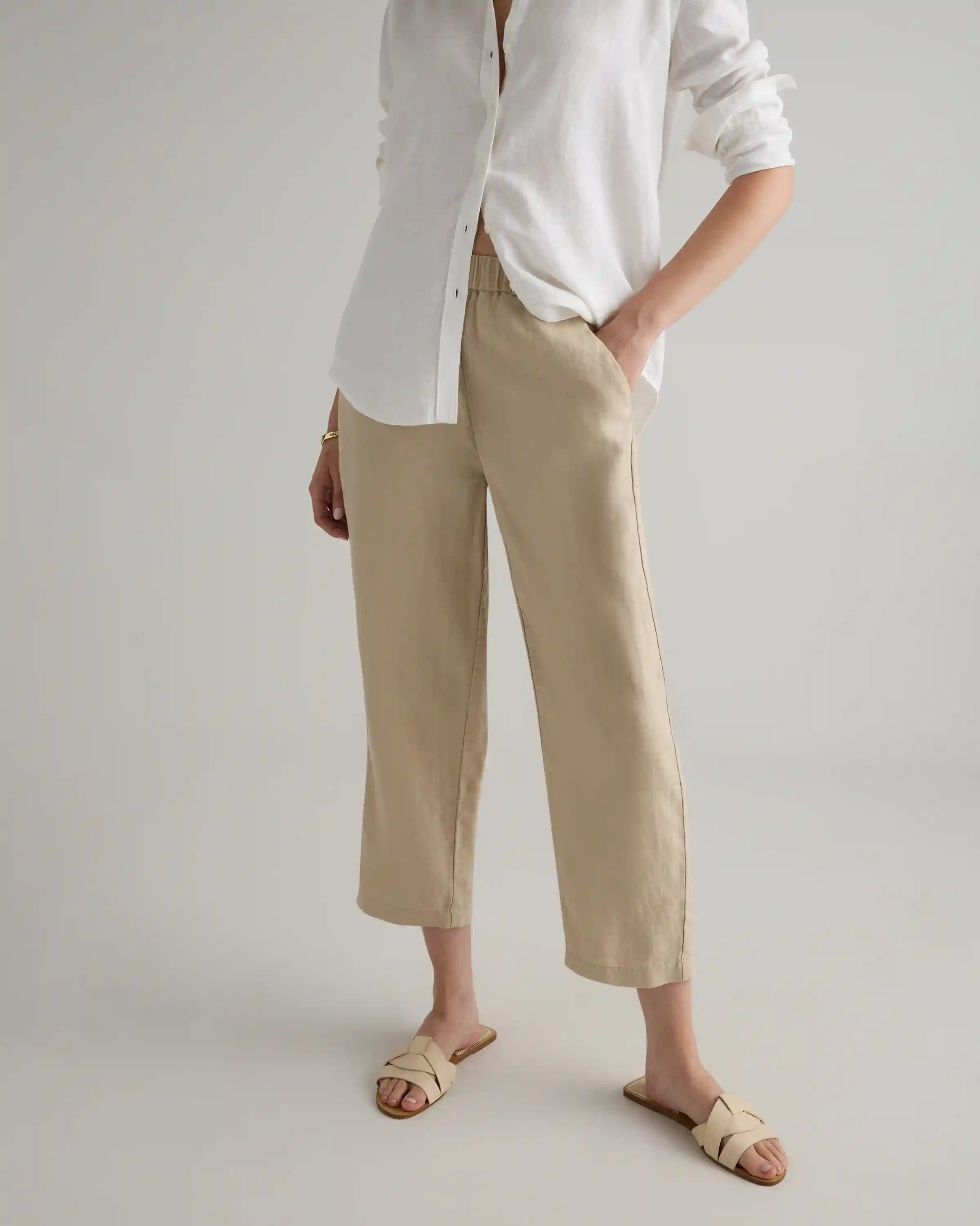 100% European Linen Pants