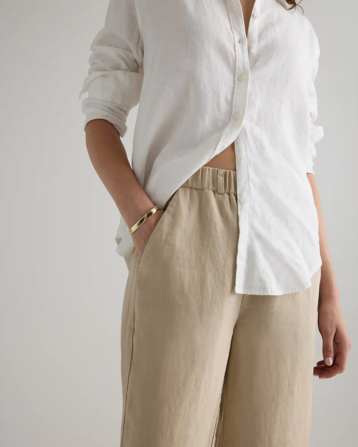 100% European Linen Pants