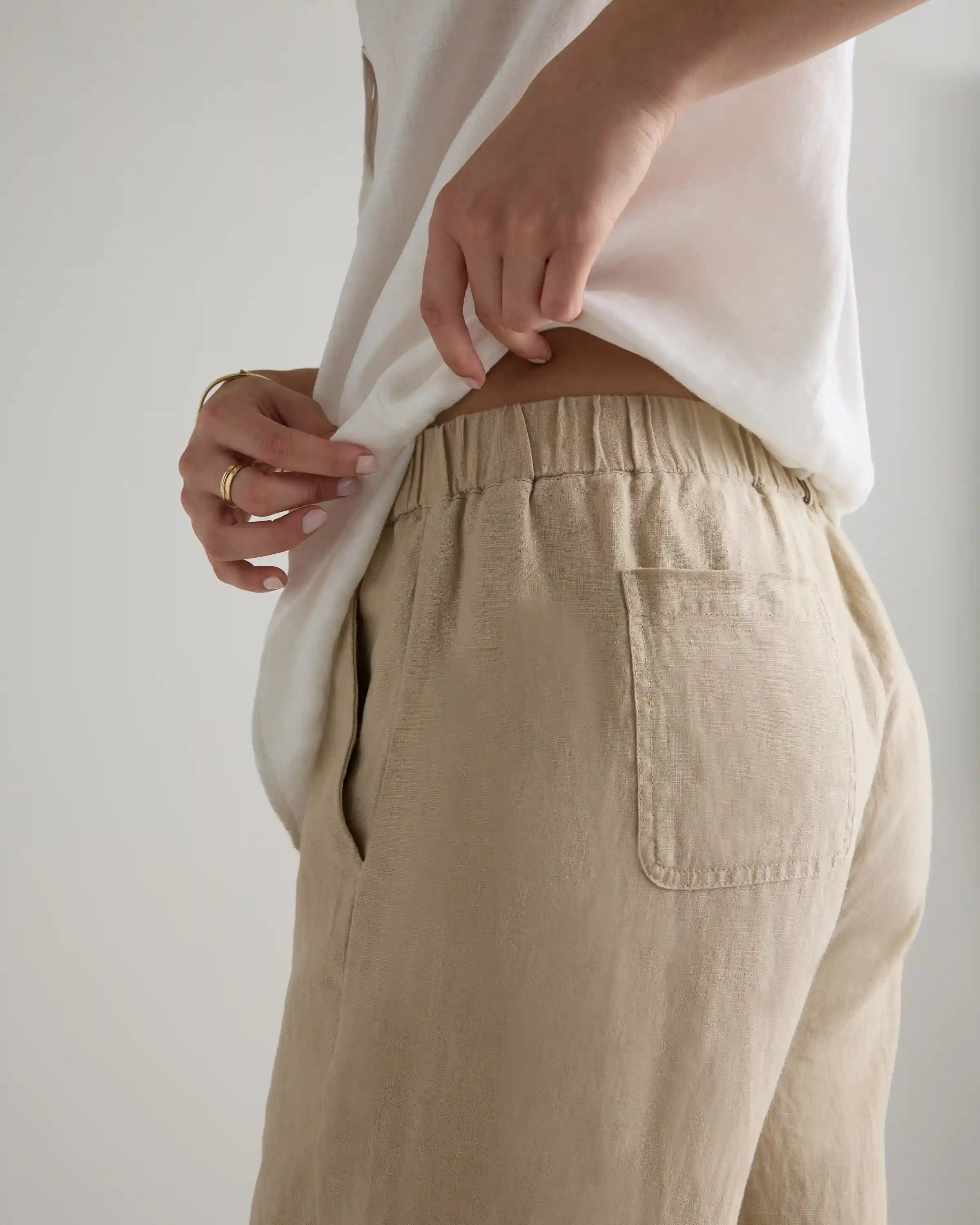 100% European Linen Pants