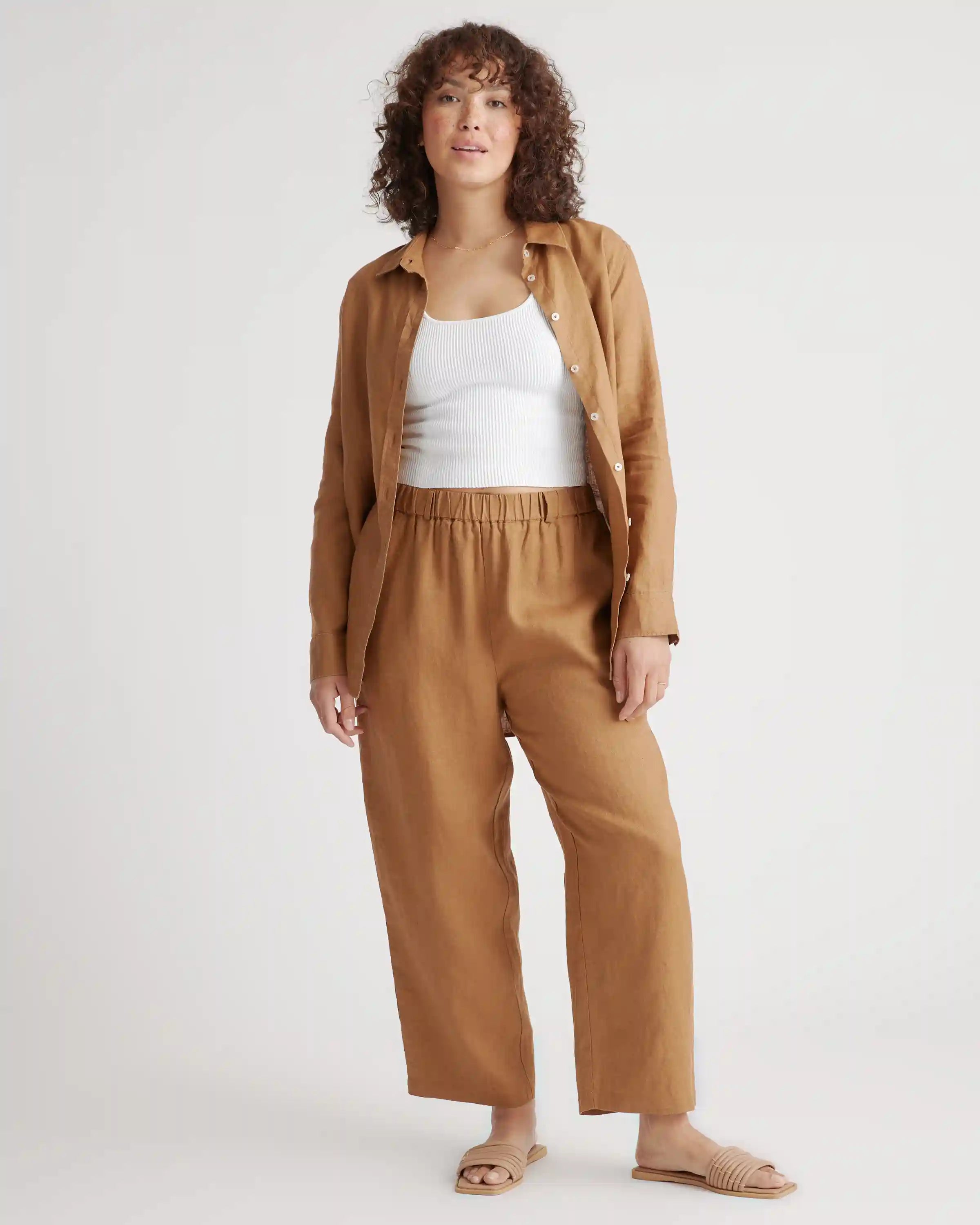 100% European Linen Pants