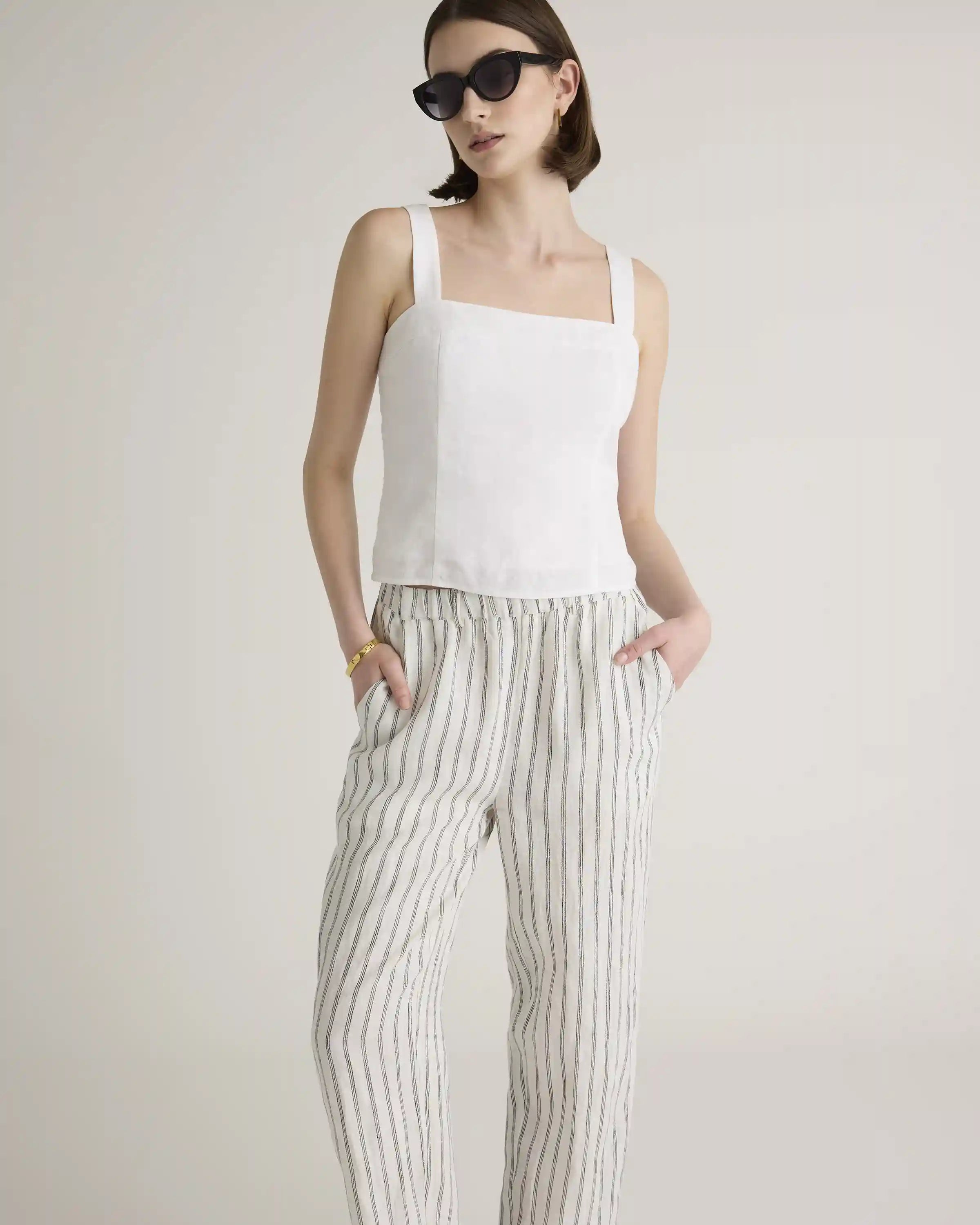 100% European Linen Pants
