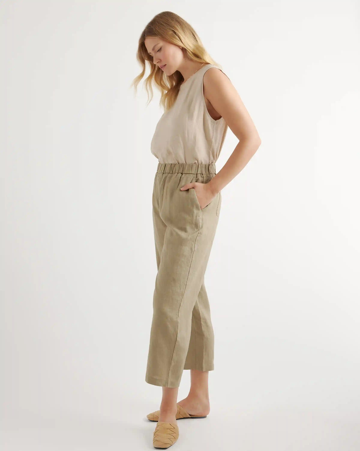 100% European Linen Pants