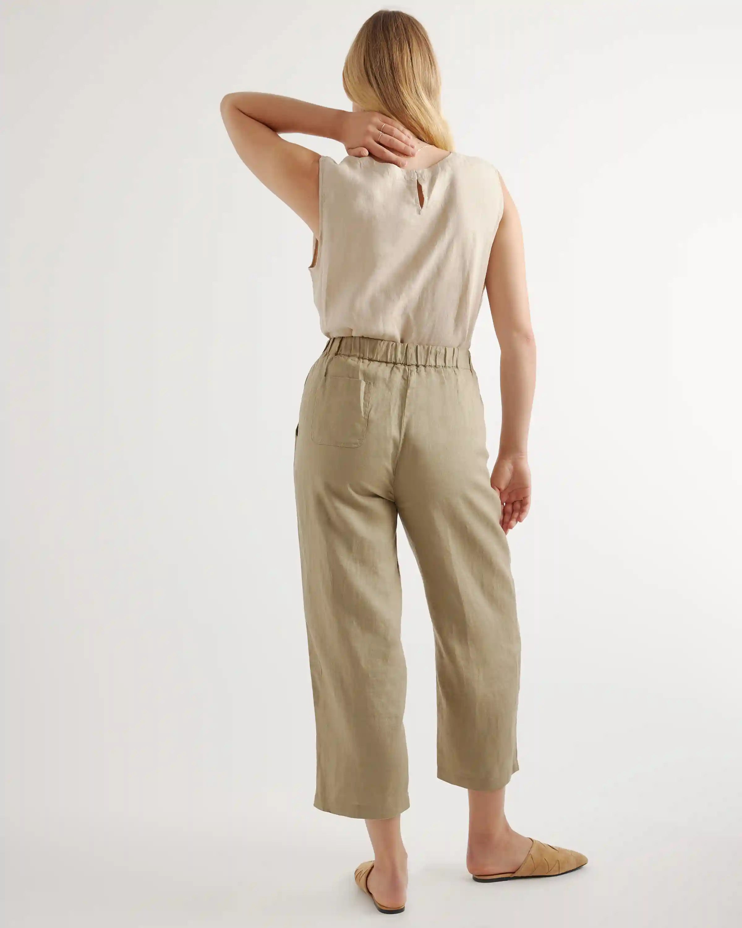 100% European Linen Pants