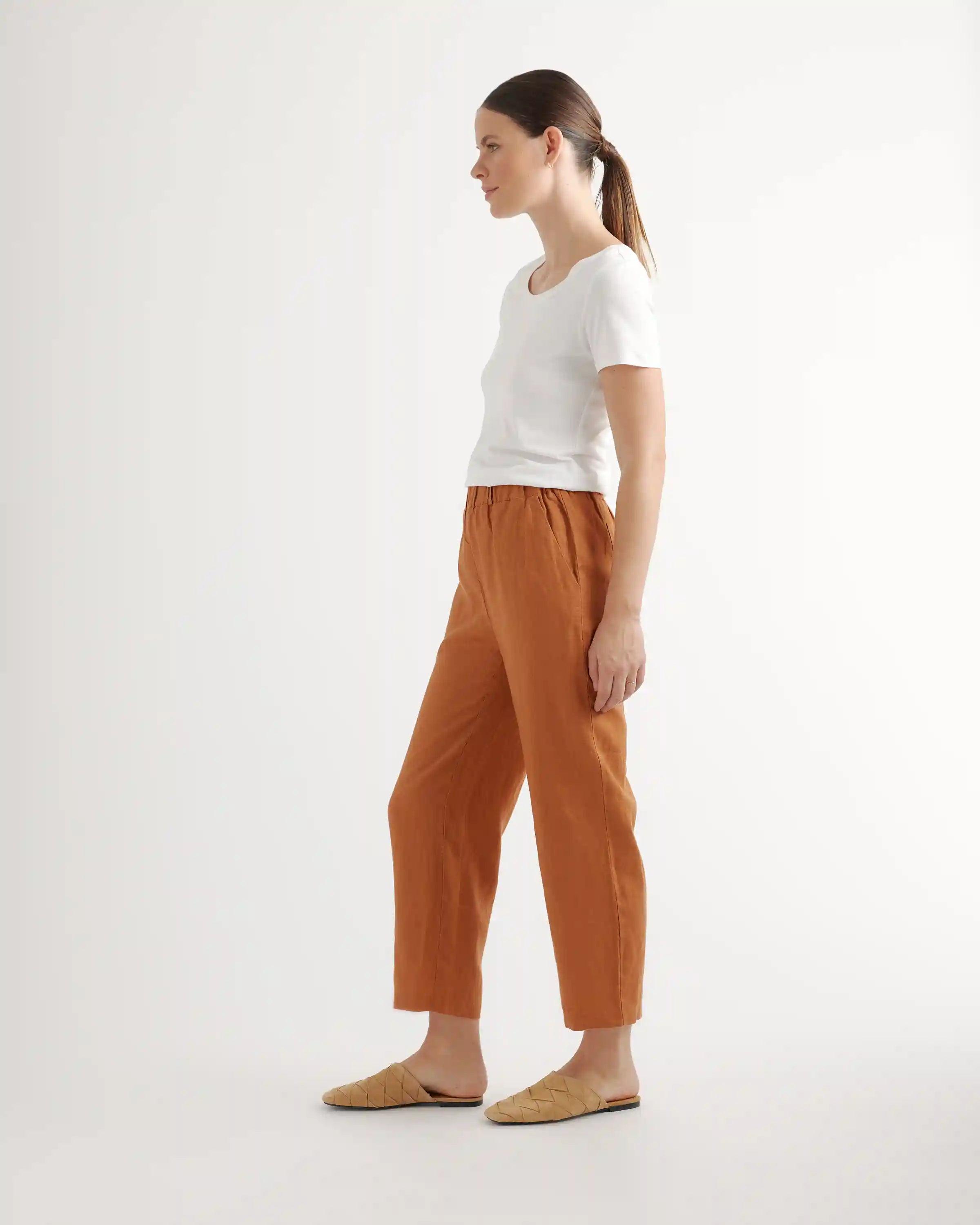 100% European Linen Pants