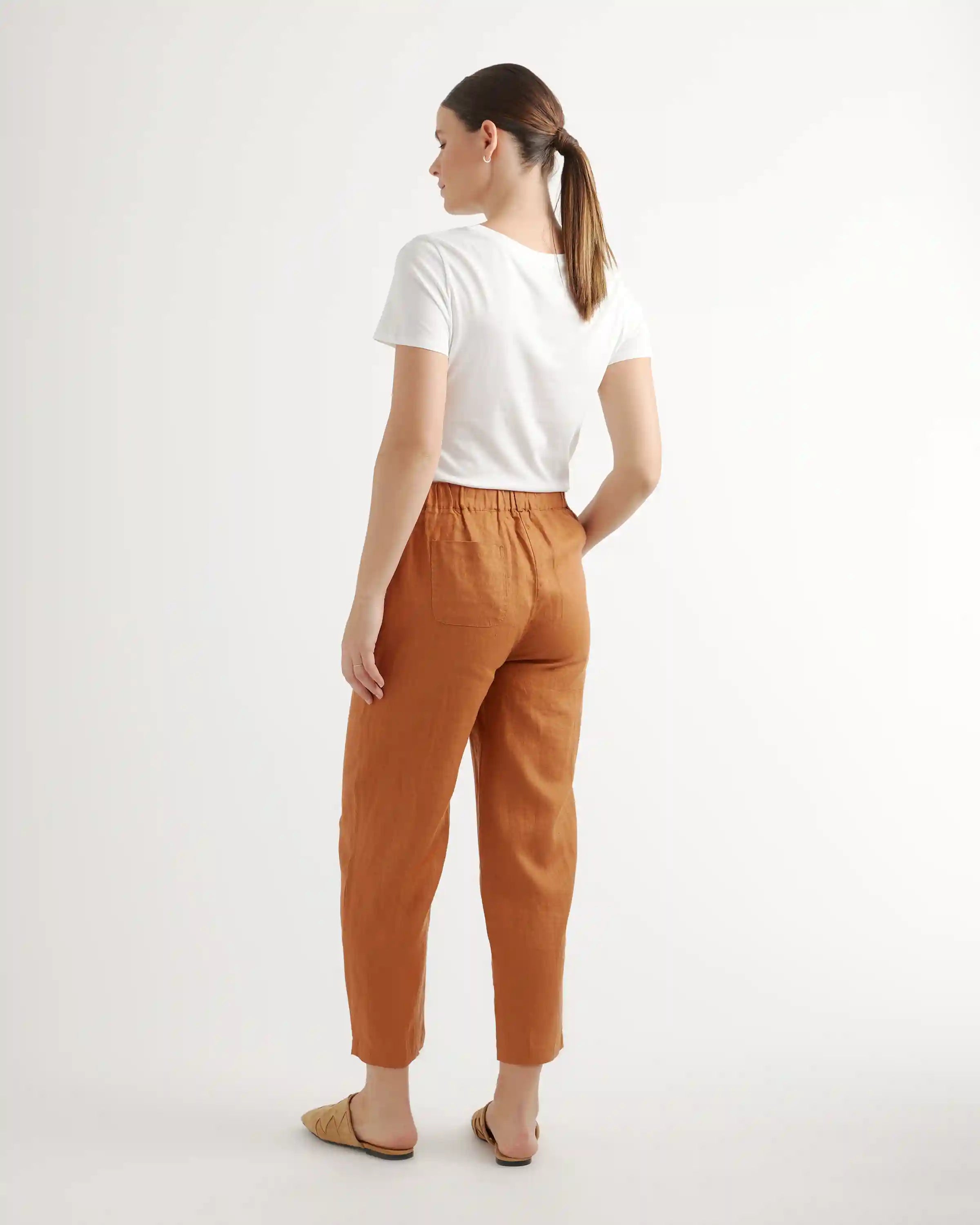100% European Linen Pants