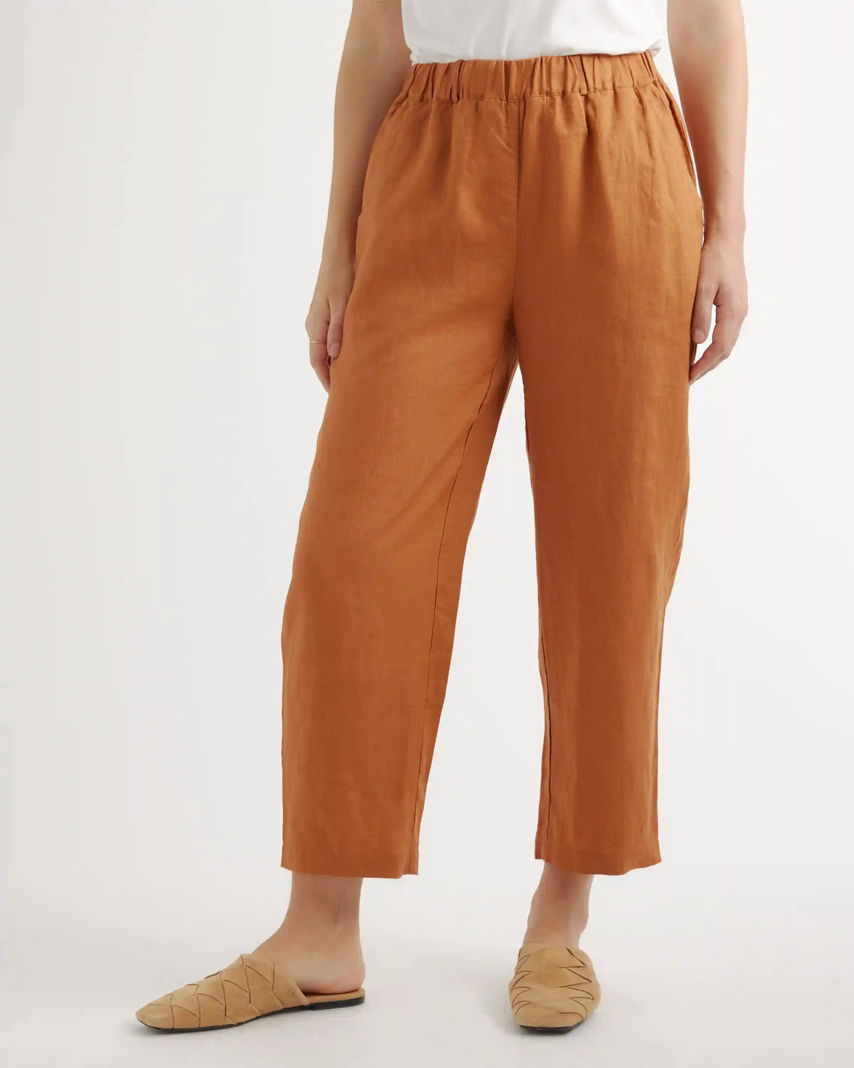 100% European Linen Pants