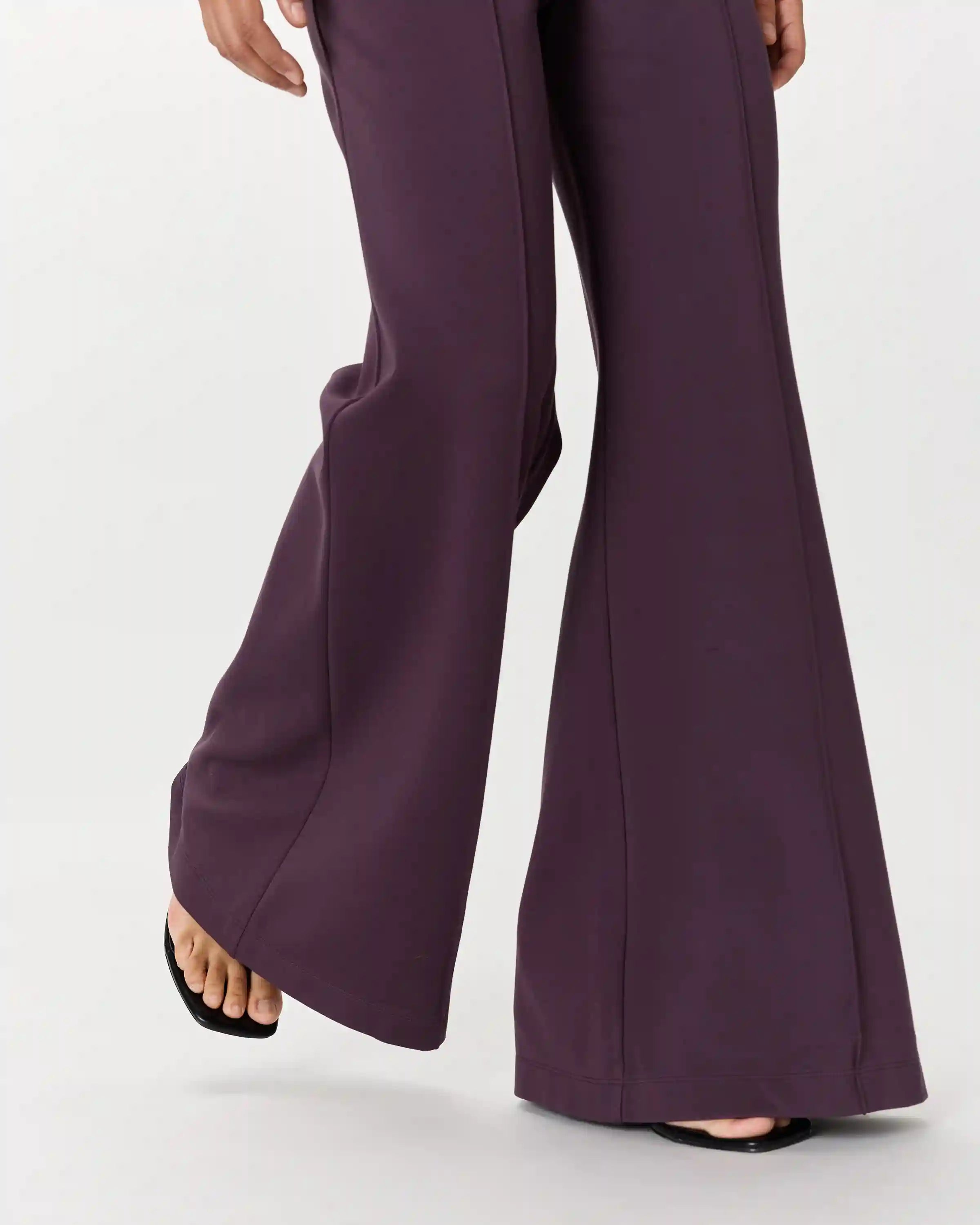Ultra-Stretch Ponte Super Wide Leg Pants