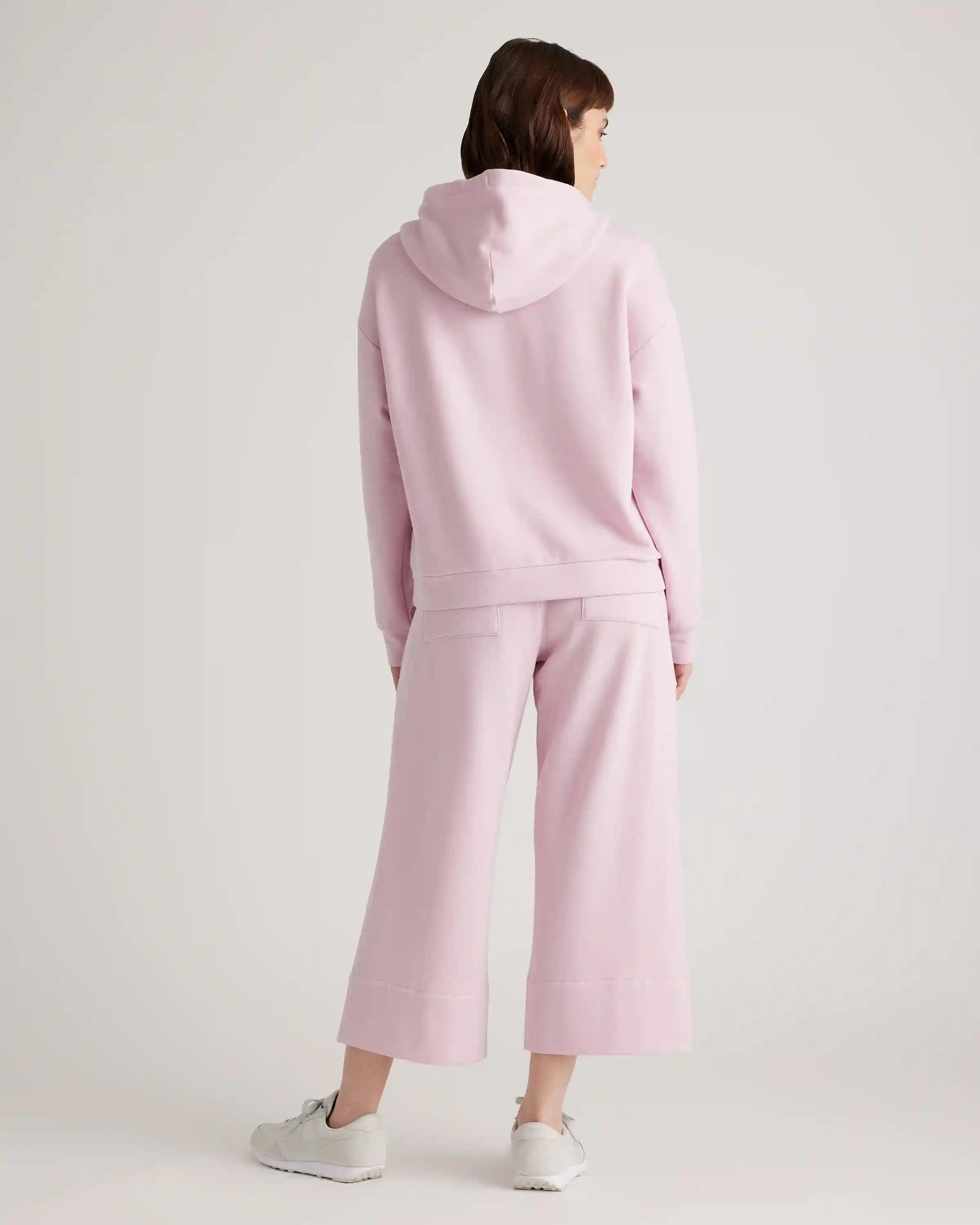 SuperSoft Fleece Cropped Wide Leg Pants
