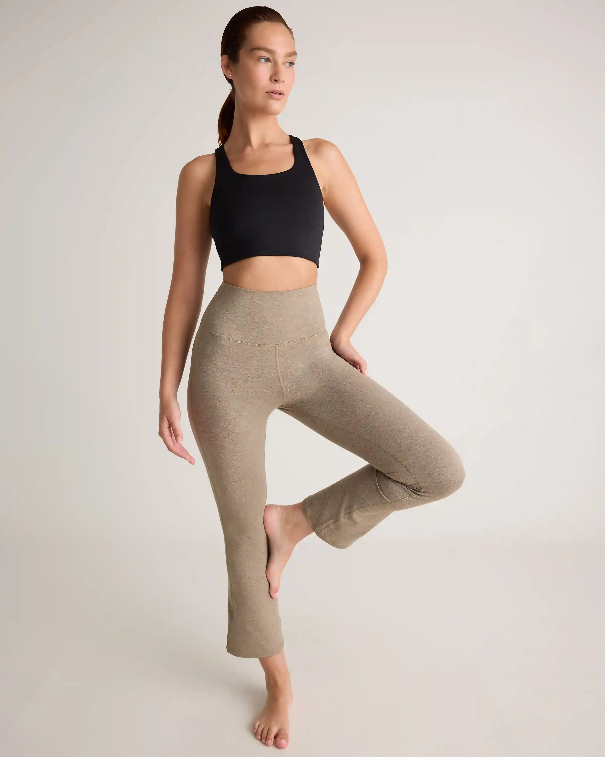 Ultra-Soft Cropped Bootcut Pants