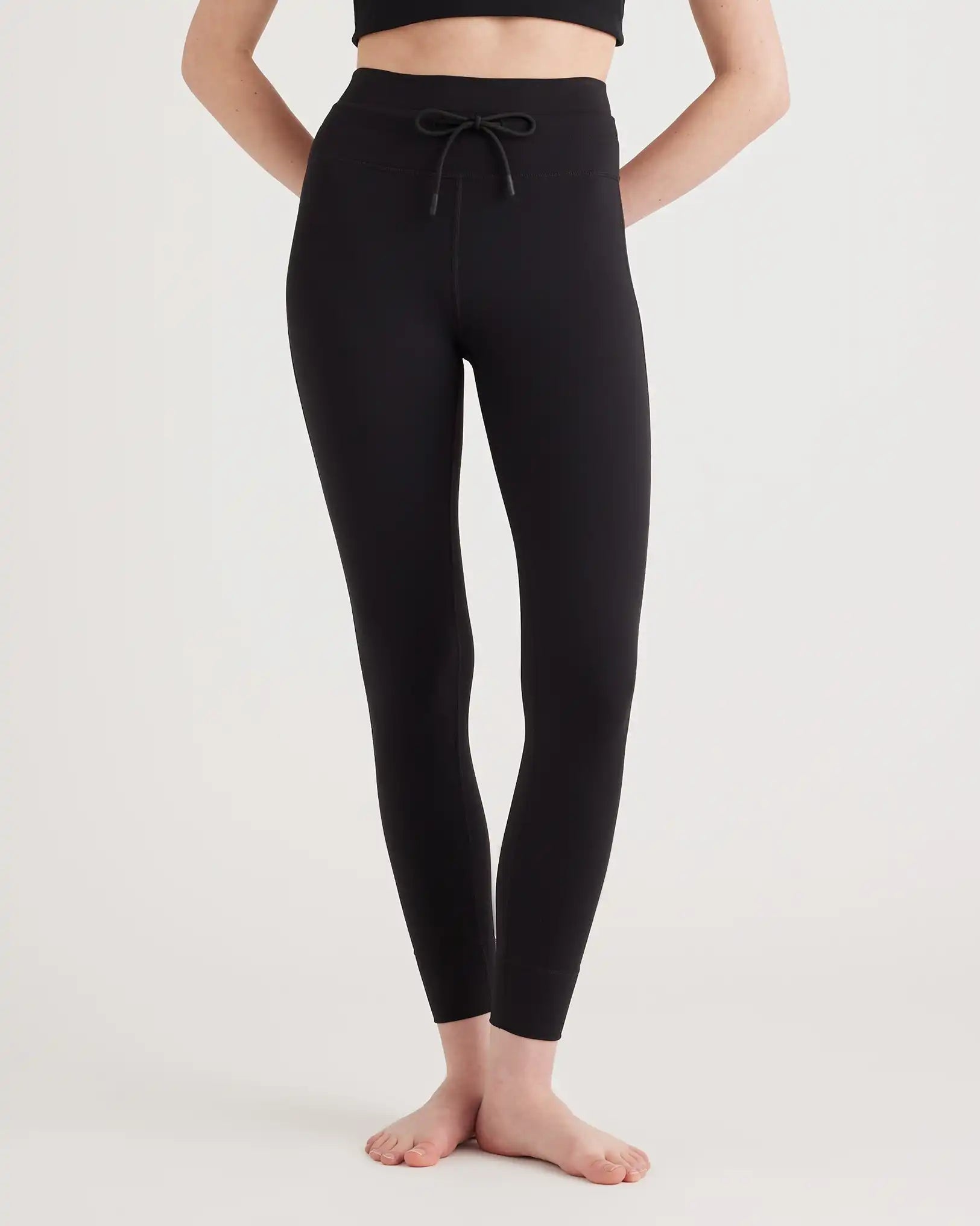 Ultra-Form Tie Waist High-Rise Legging