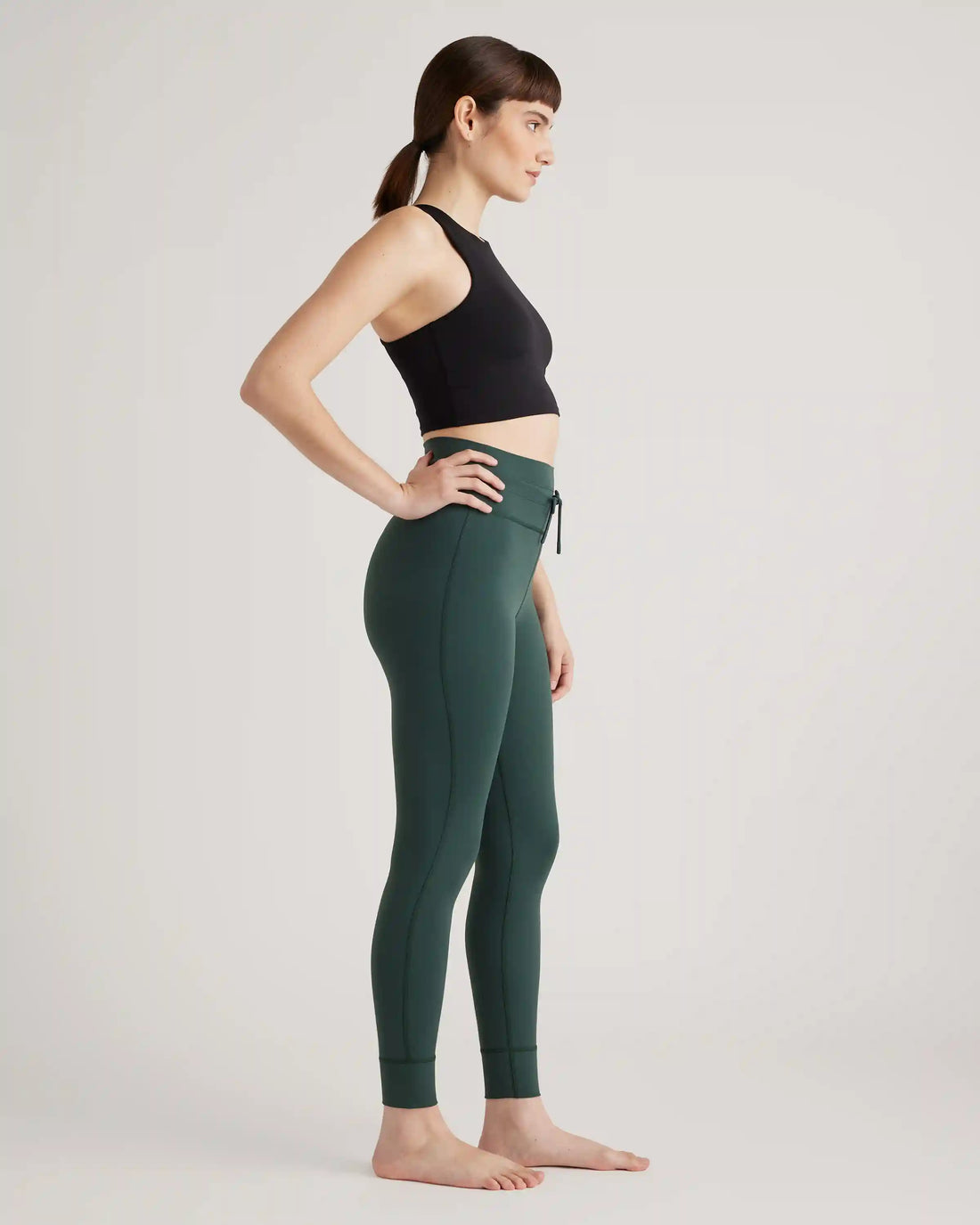 Ultra-Form Tie Waist High-Rise Legging