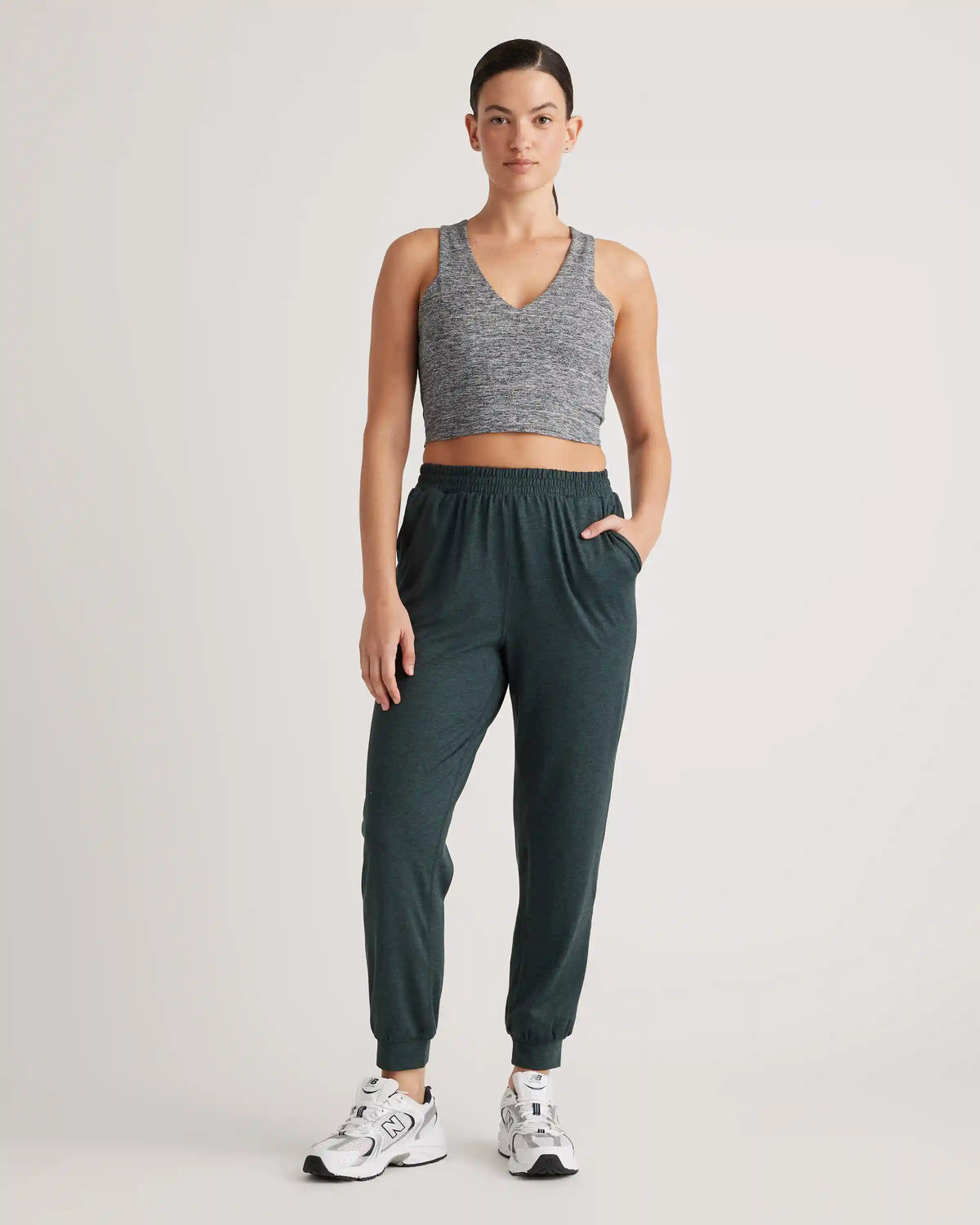 Flowknit High-Rise Boyfriend Joggers