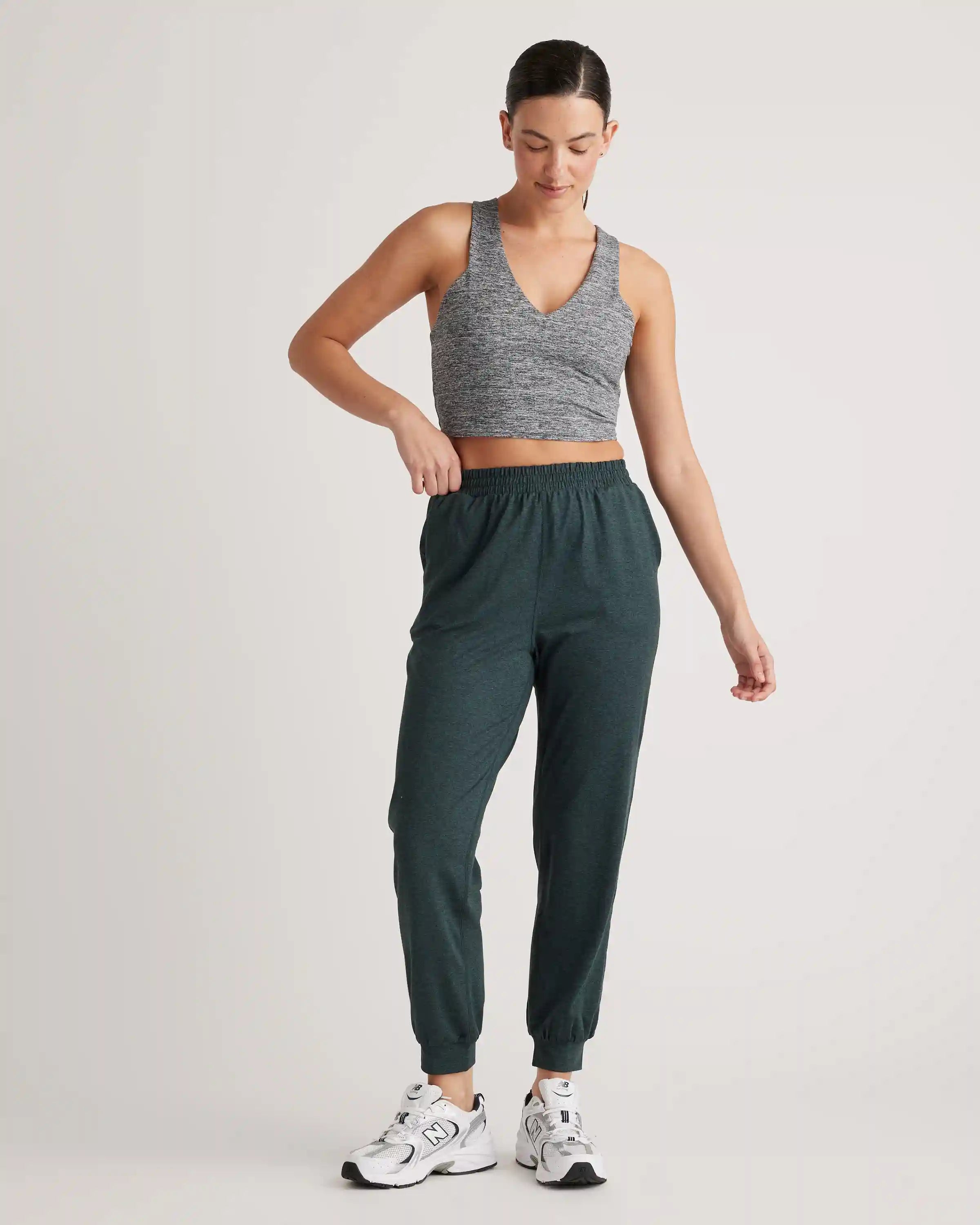 Flowknit High-Rise Boyfriend Joggers