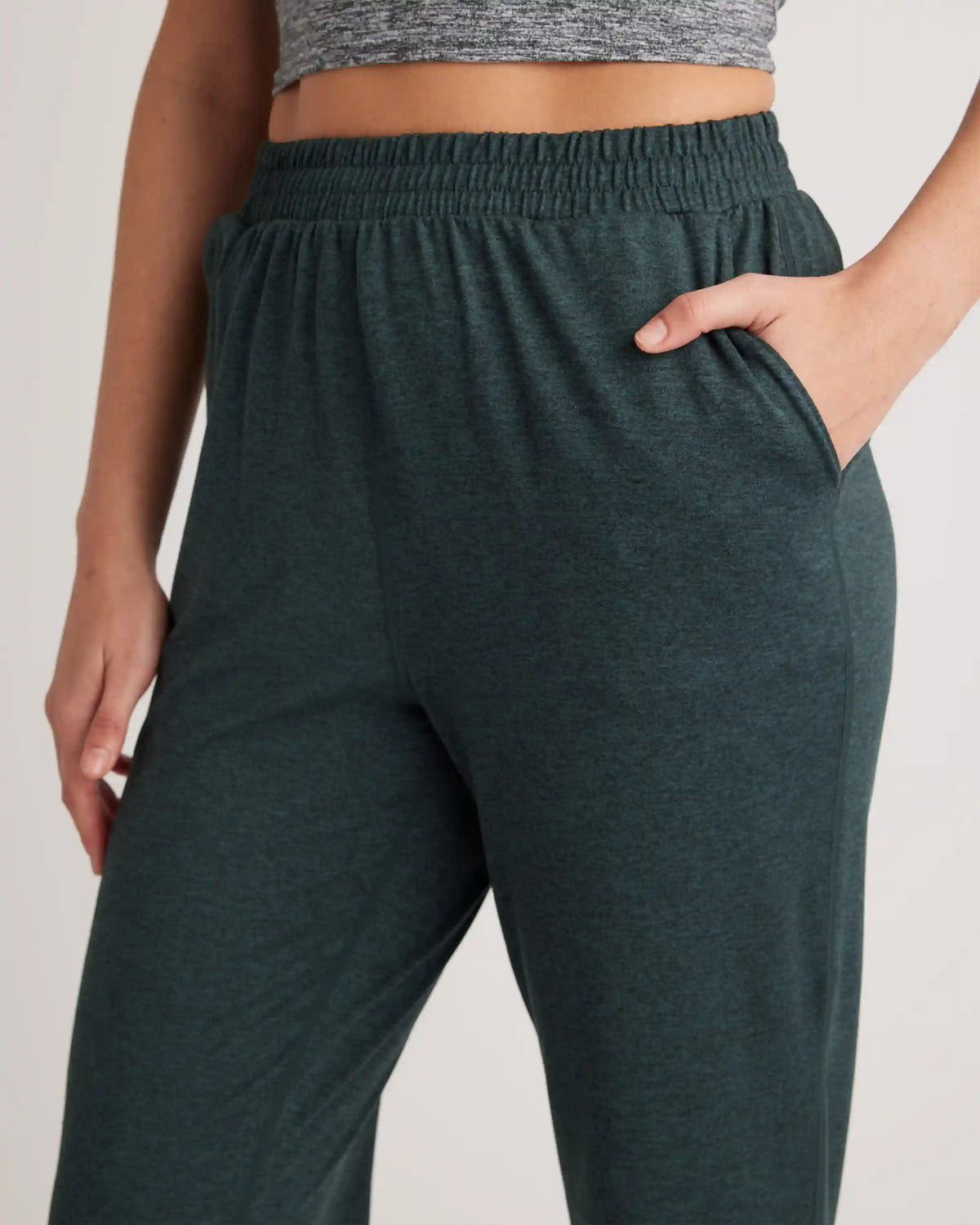 Flowknit High-Rise Boyfriend Joggers