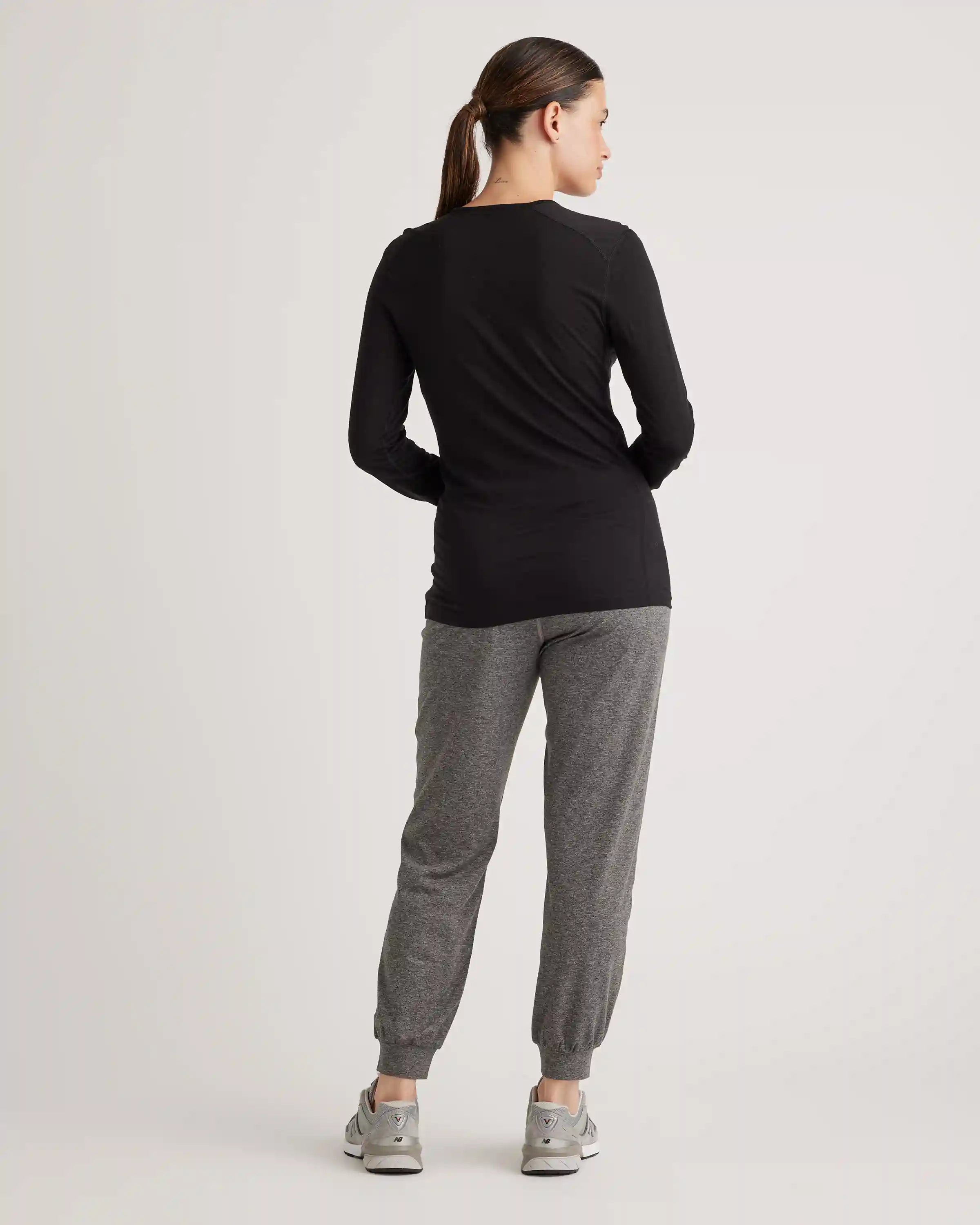 Flowknit High-Rise Boyfriend Joggers