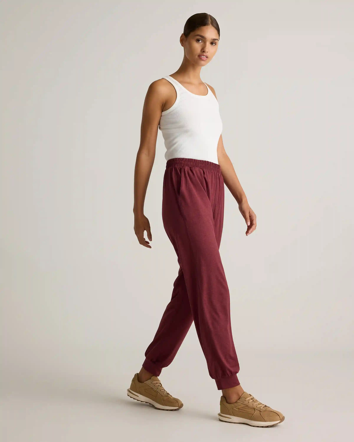 Flowknit High-Rise Boyfriend Joggers