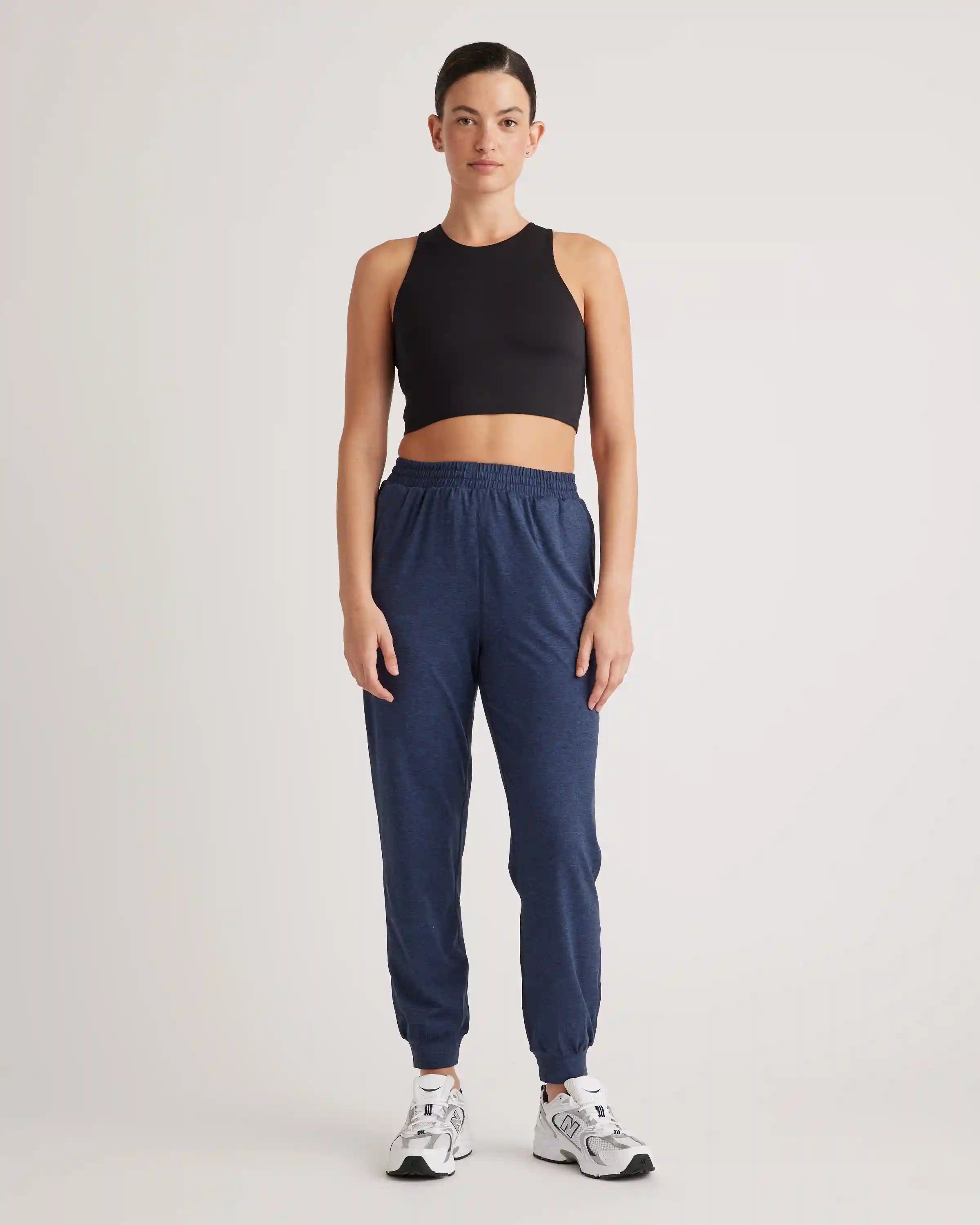 Flowknit High-Rise Boyfriend Joggers