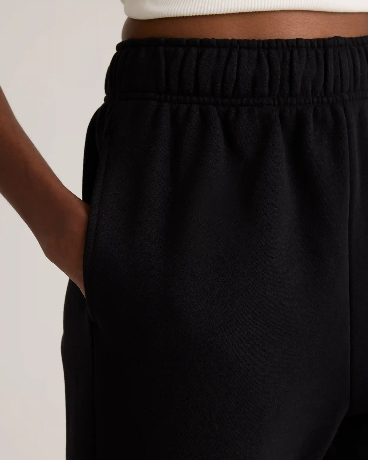 Organic Heavyweight Fleece Straight Leg Sweatpants