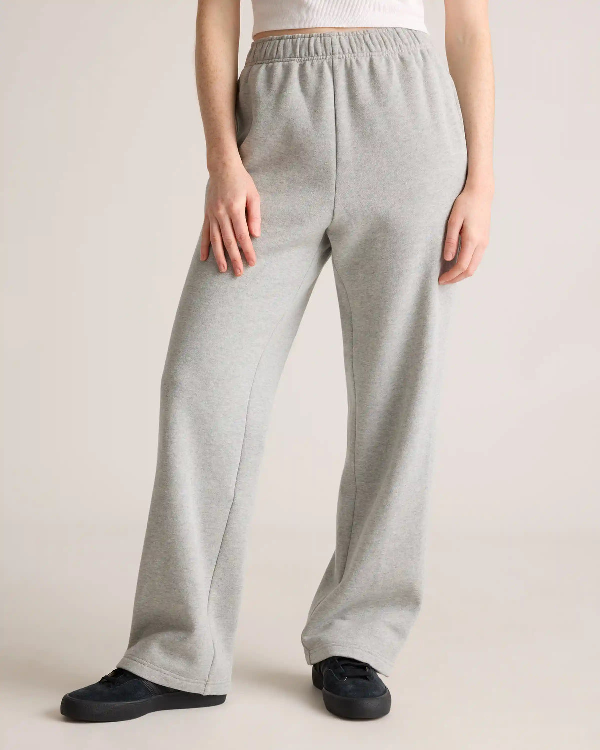 Organic Heavyweight Fleece Straight Leg Sweatpants