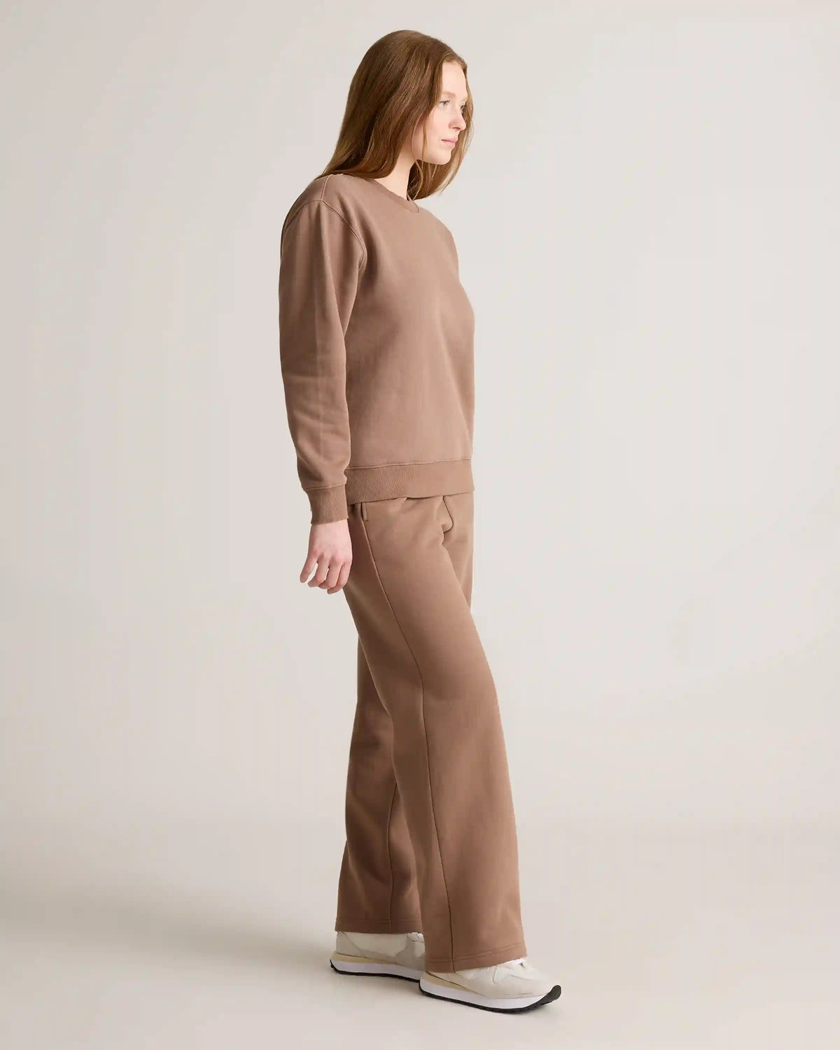 Organic Heavyweight Fleece Straight Leg Sweatpants