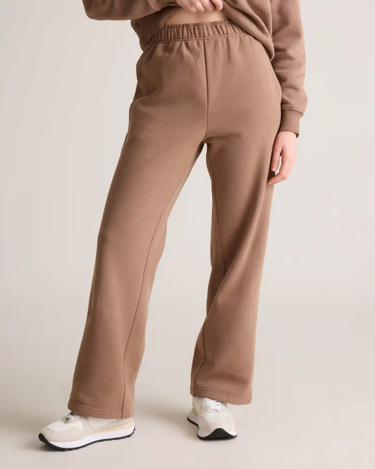 Organic Heavyweight Fleece Straight Leg Sweatpants