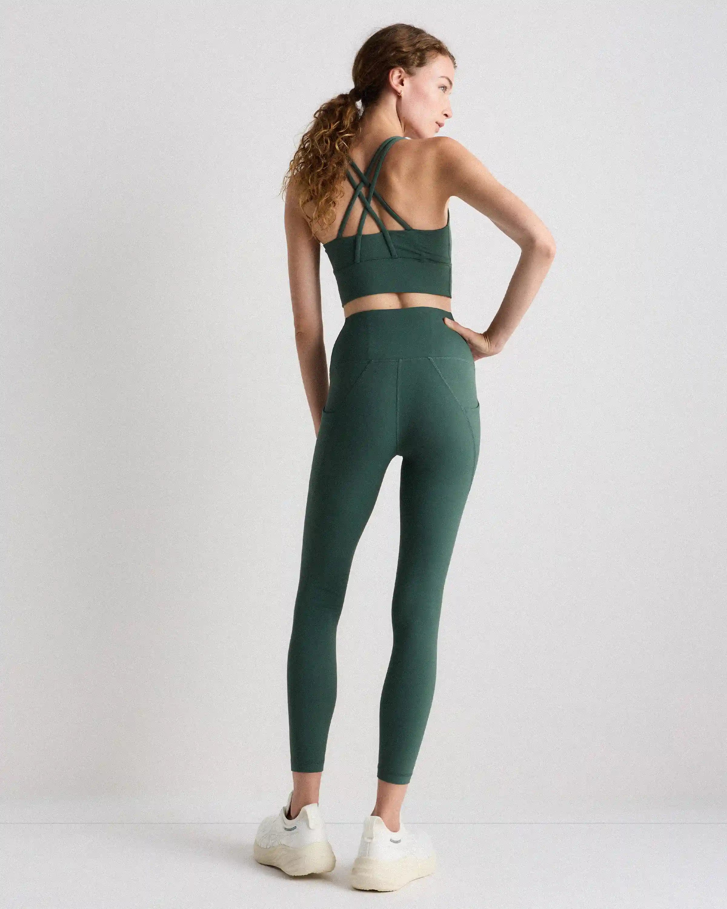 Power-Up Long Line Strappy Sports Bra