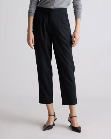 Drapey Twill Tapered Trouser