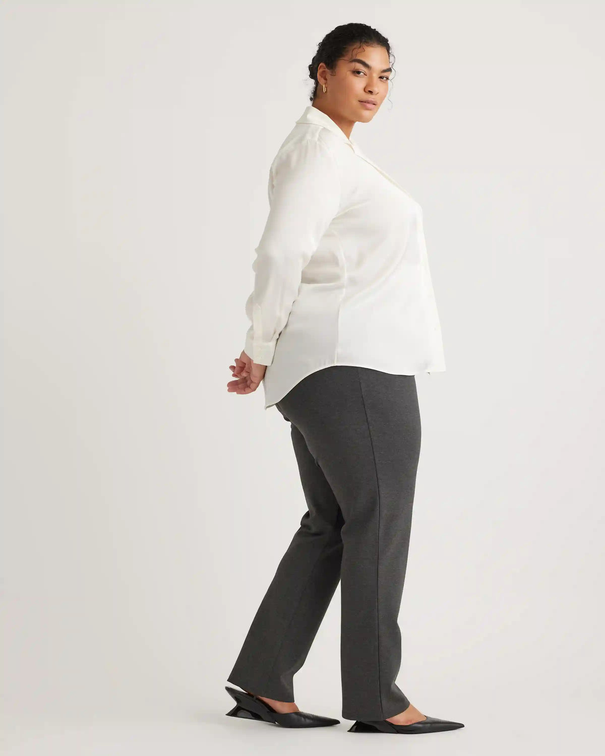Ultra-Stretch Ponte Straight Leg Pants