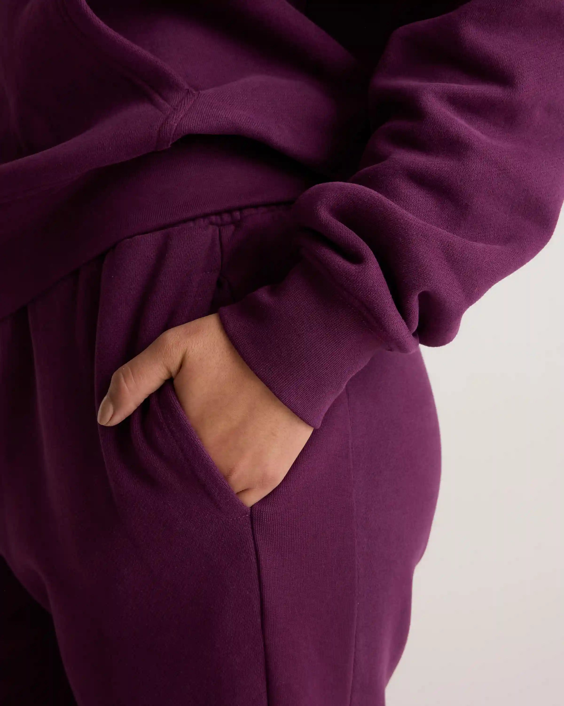 Organic Heavyweight Fleece Boyfriend Sweatpants