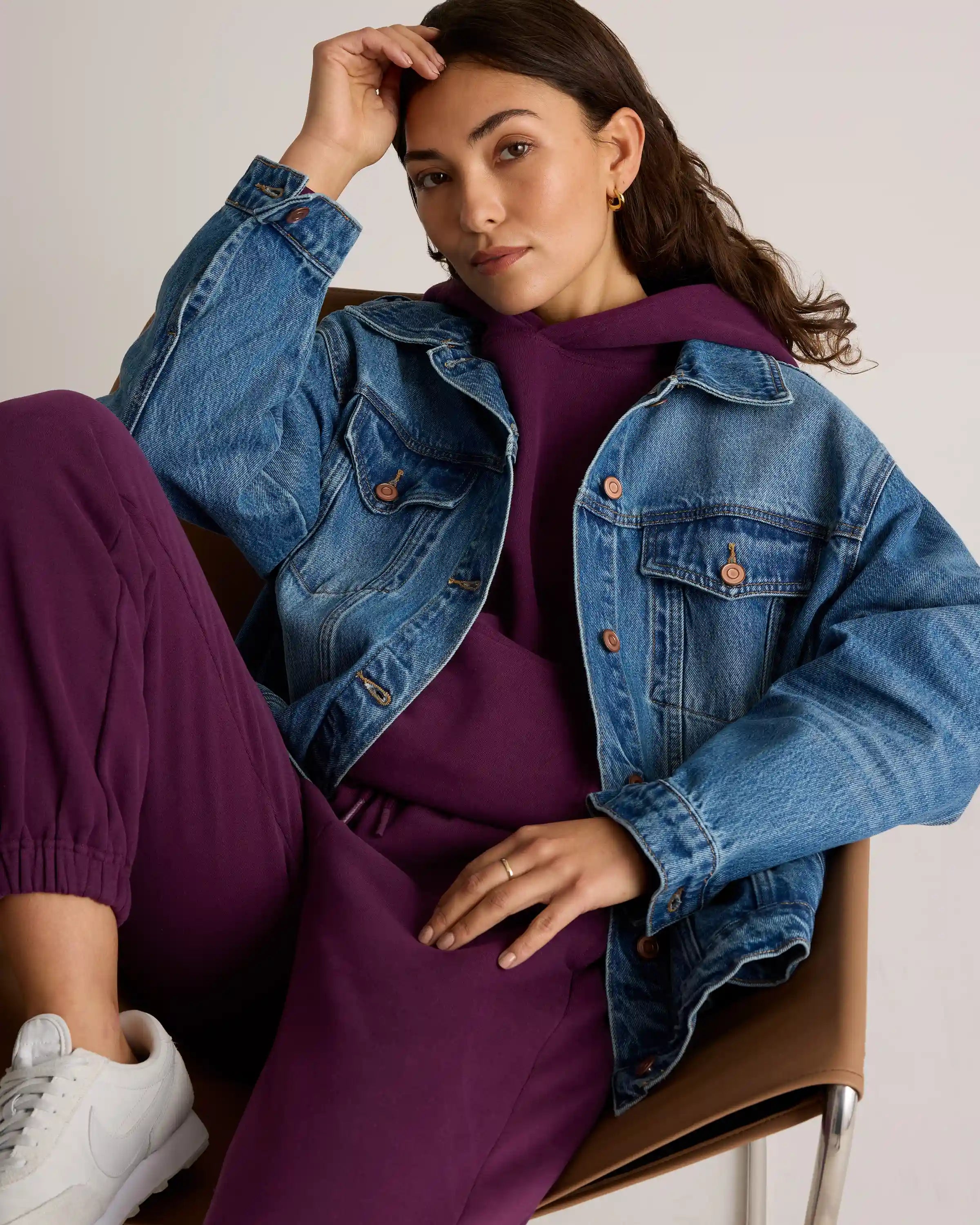 Organic Heavyweight Fleece Boyfriend Sweatpants