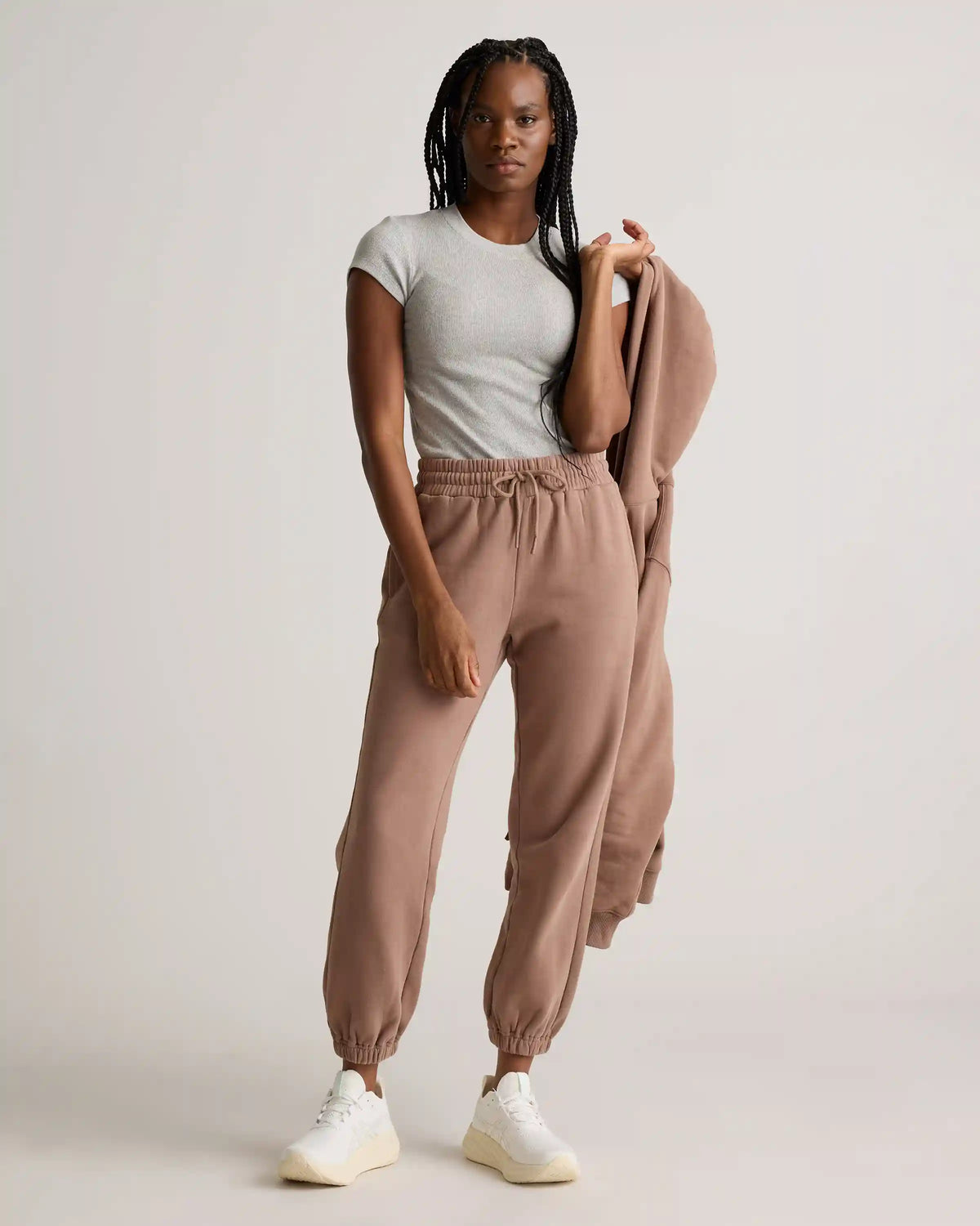 Organic Heavyweight Fleece Boyfriend Sweatpants
