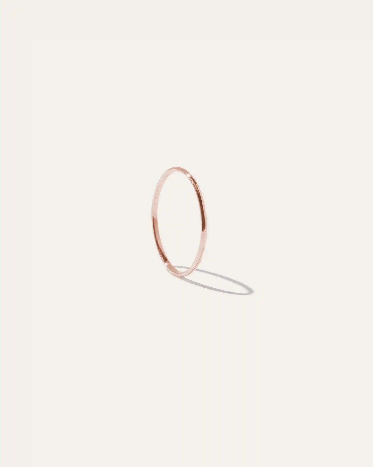 14K Gold Stacker Ring