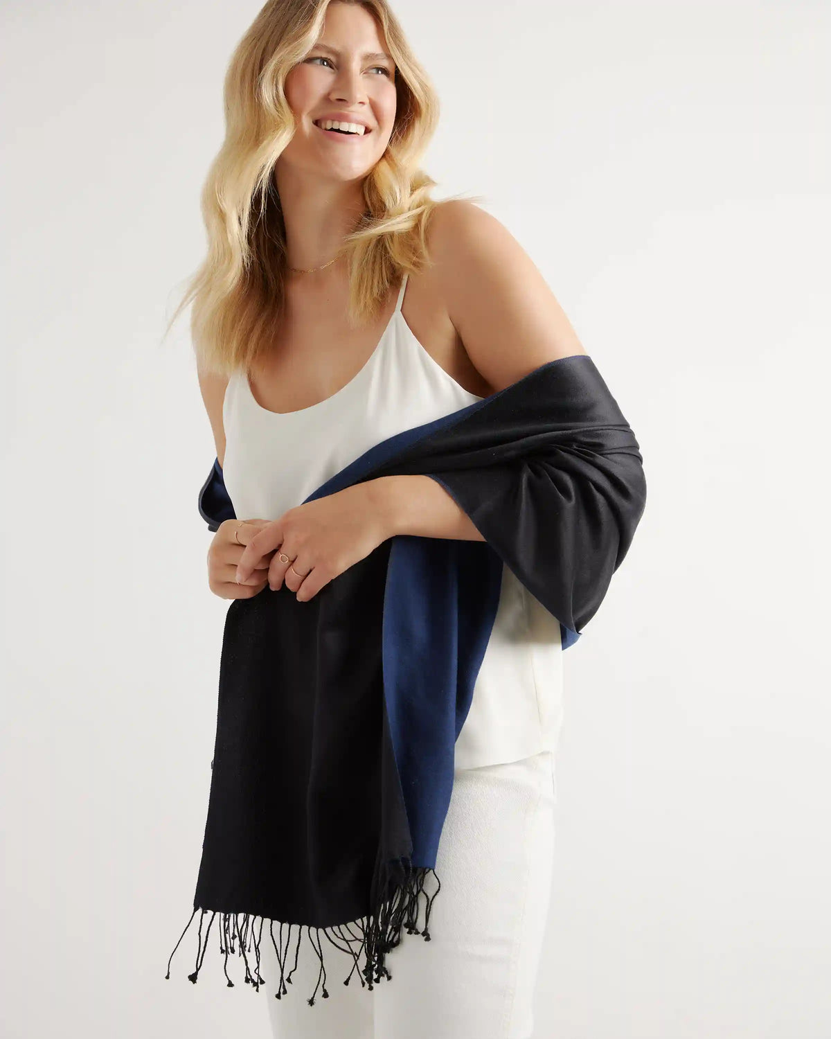 100% Silk Reversible Scarf