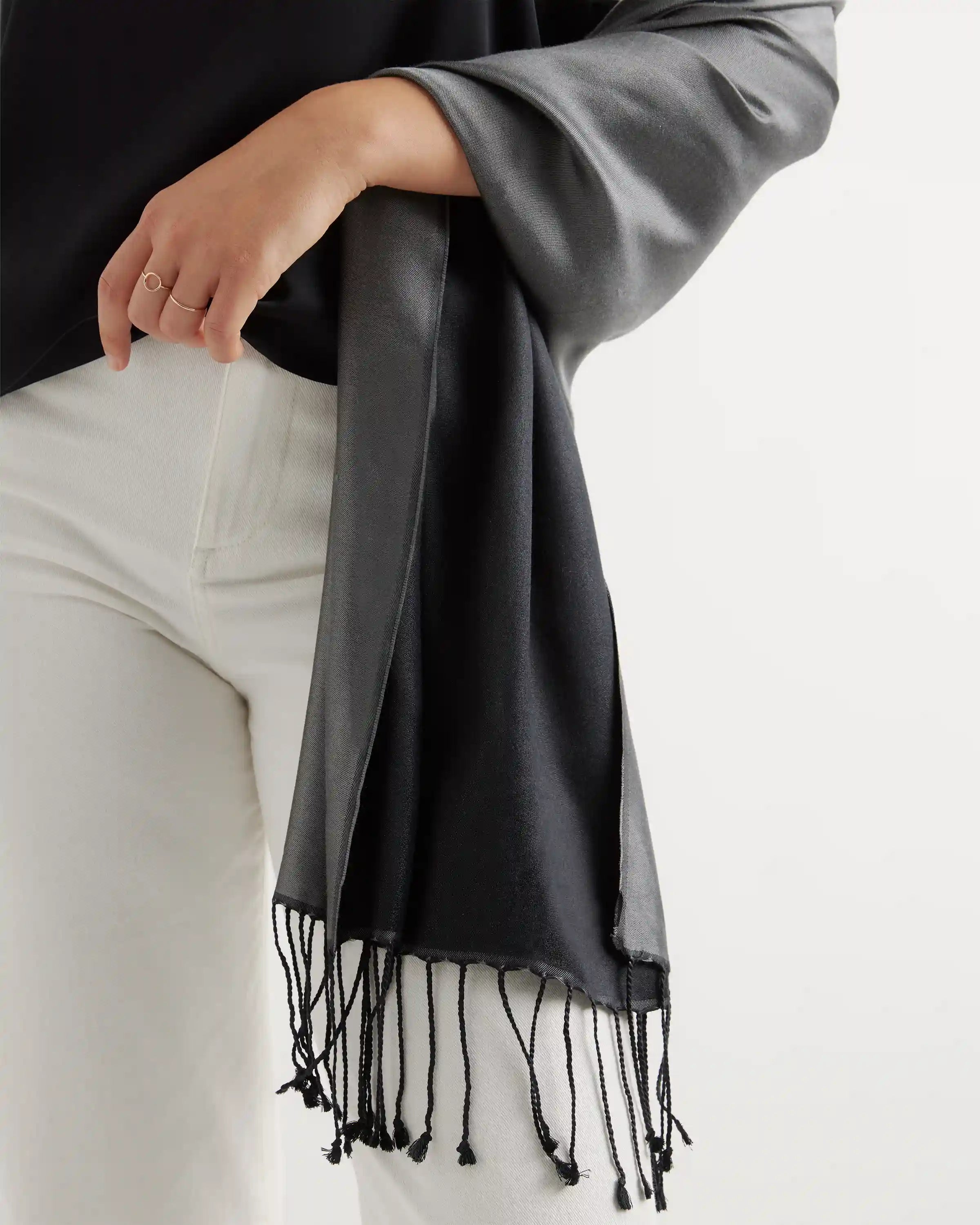 100% Silk Reversible Scarf