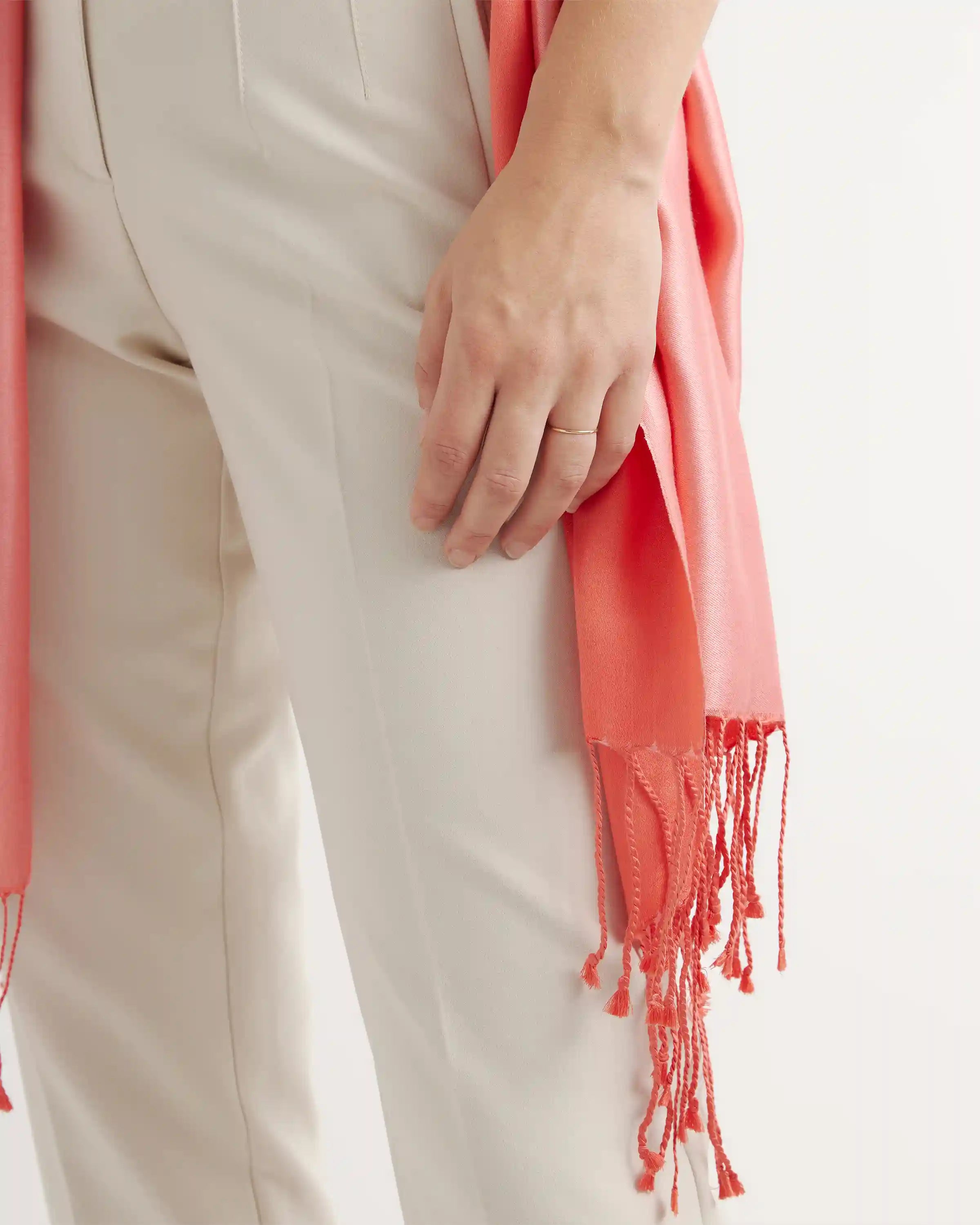 100% Silk Reversible Scarf